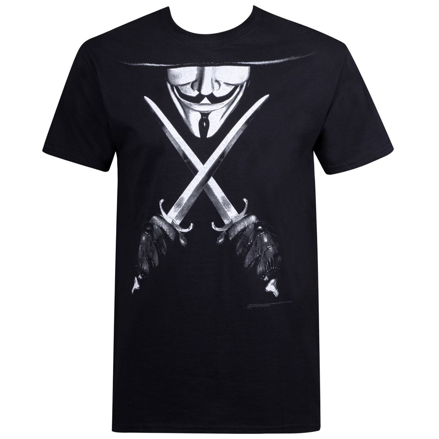 V for Vendetta Crossed Daggers Men's T-Shirt