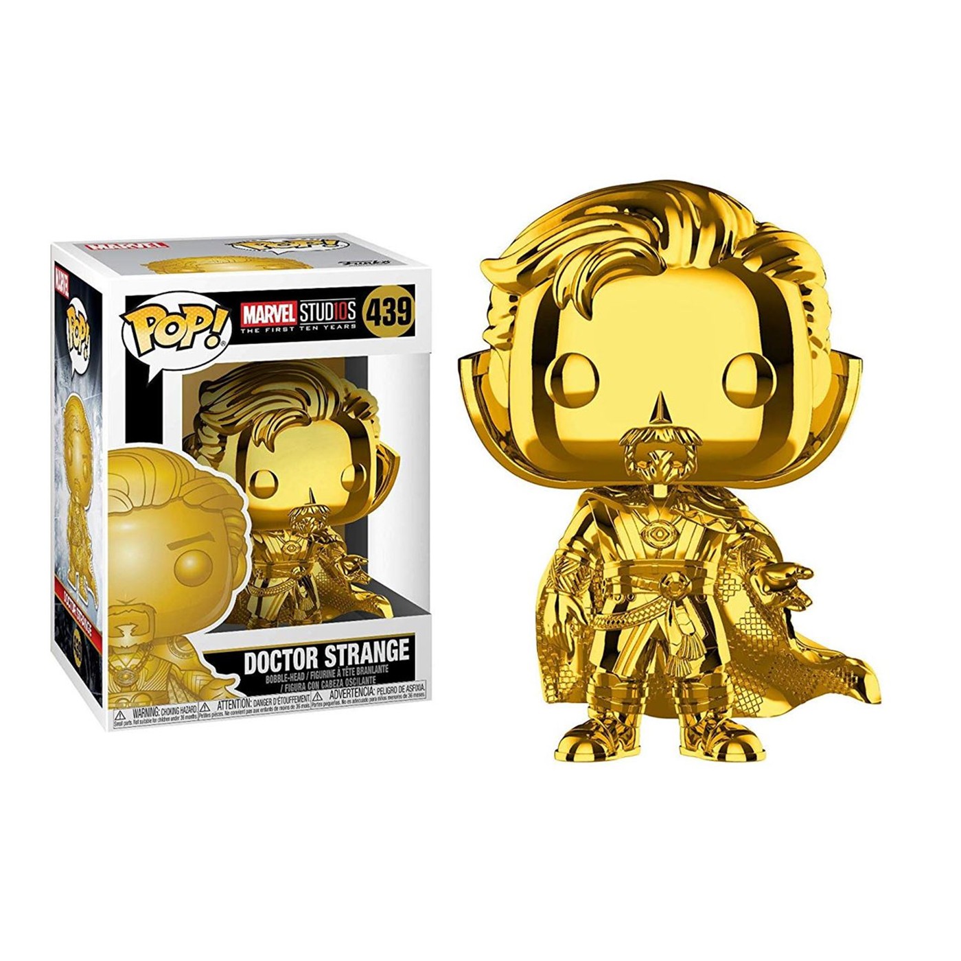 Pop! Marvel: MS 10 - Doctor Strange Gold Bobblehead