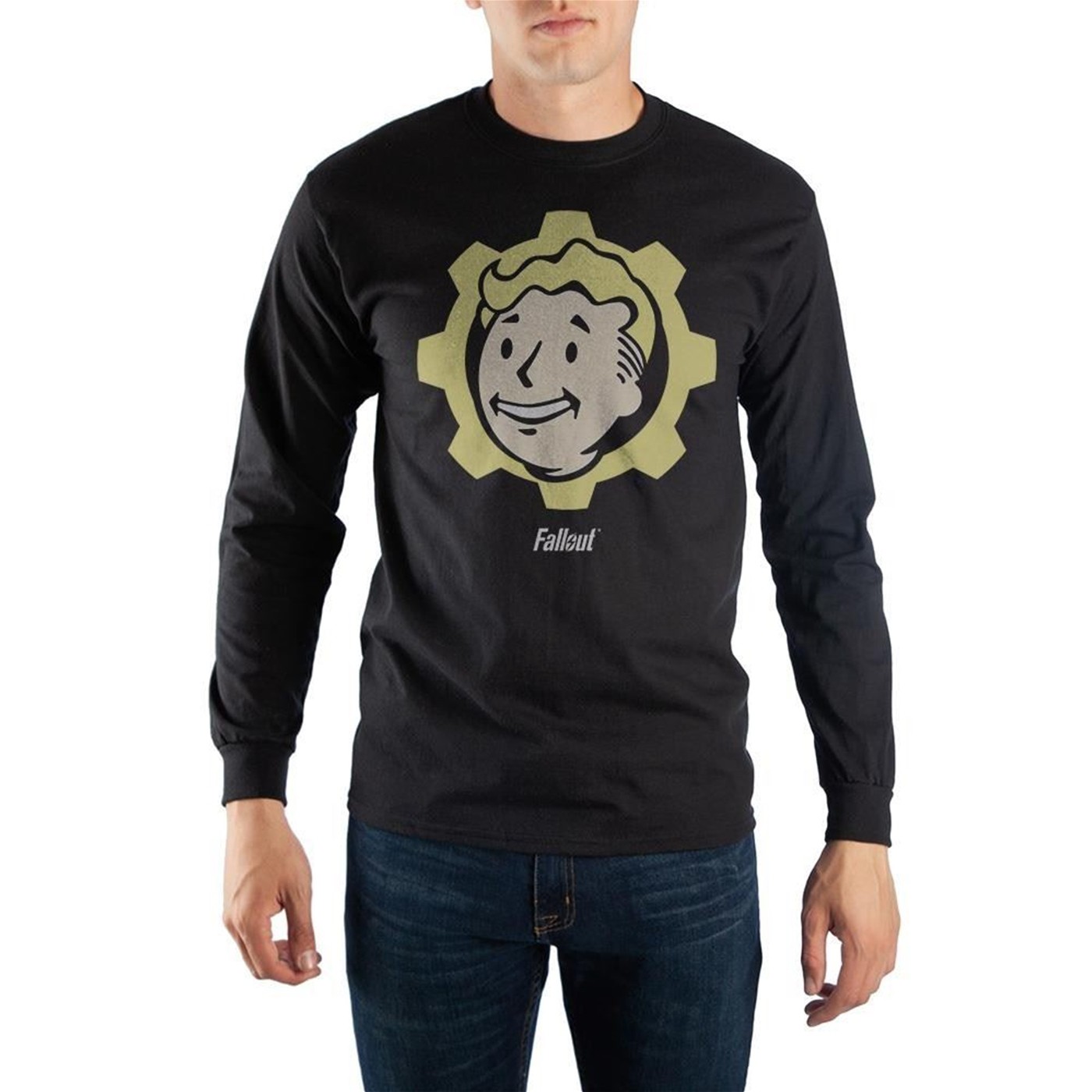 Fallout Vault Boy Logo Long Sleeve Shirt