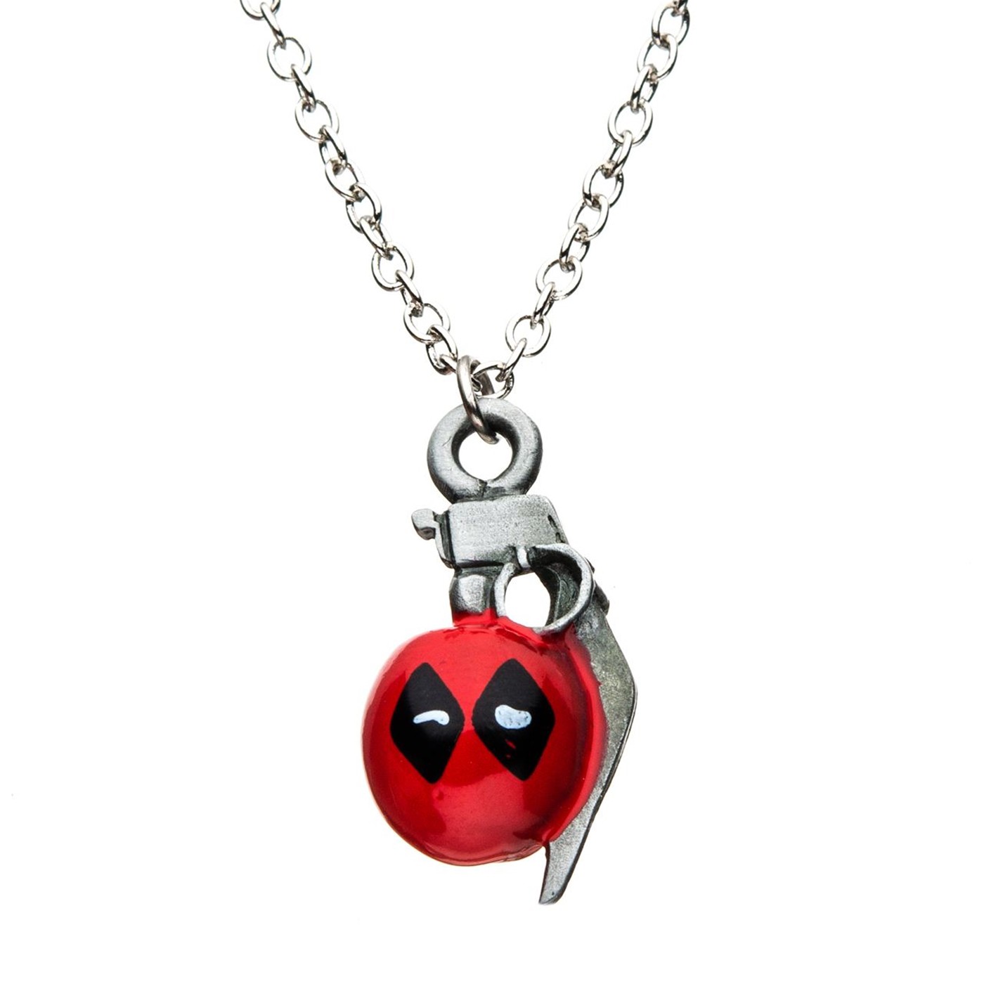 Deadpool Grenade Necklace