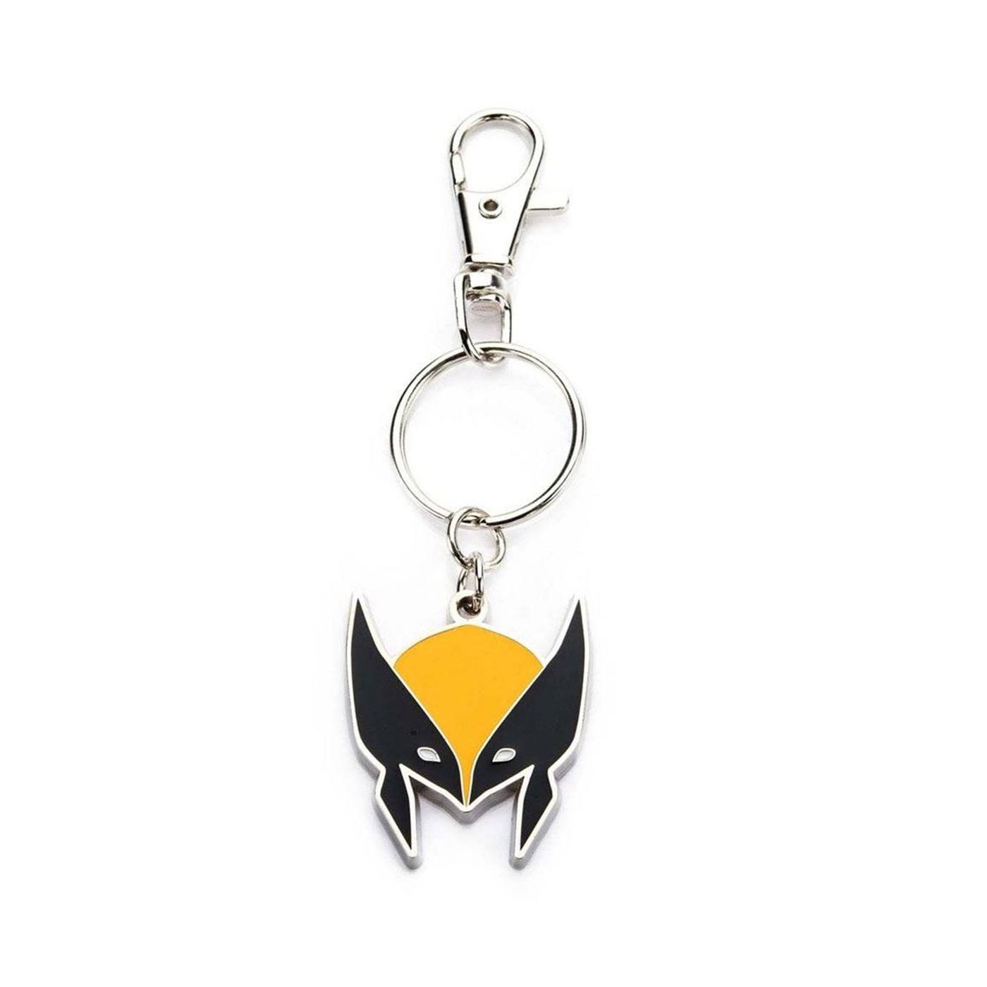 Marvel Base Metal Wolverine Logo with Stainless Steel Key Chain