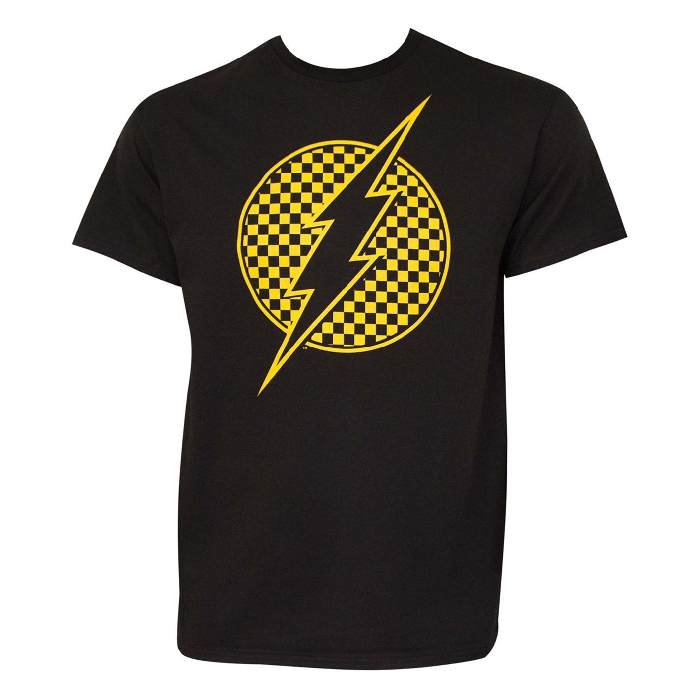 Flash Checkerboard Logo Men's T-Shirt