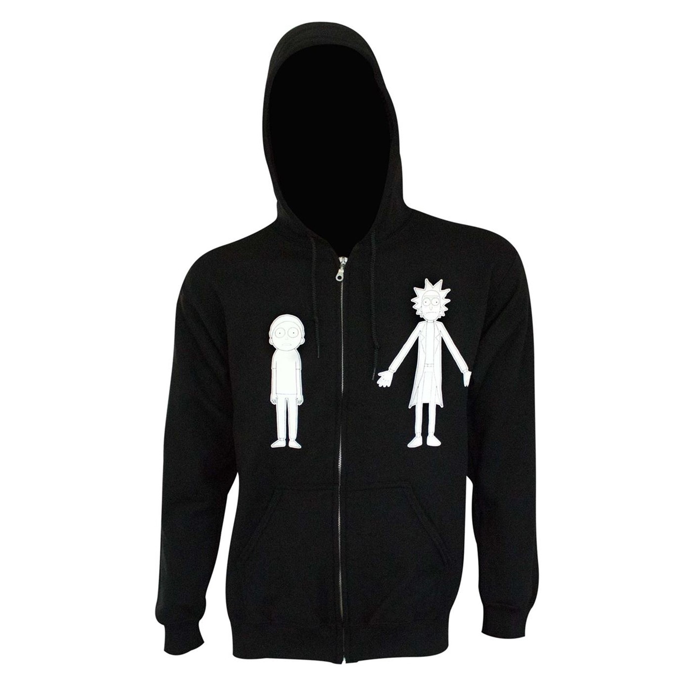 Rick and Morty Silhouettes Hoodie