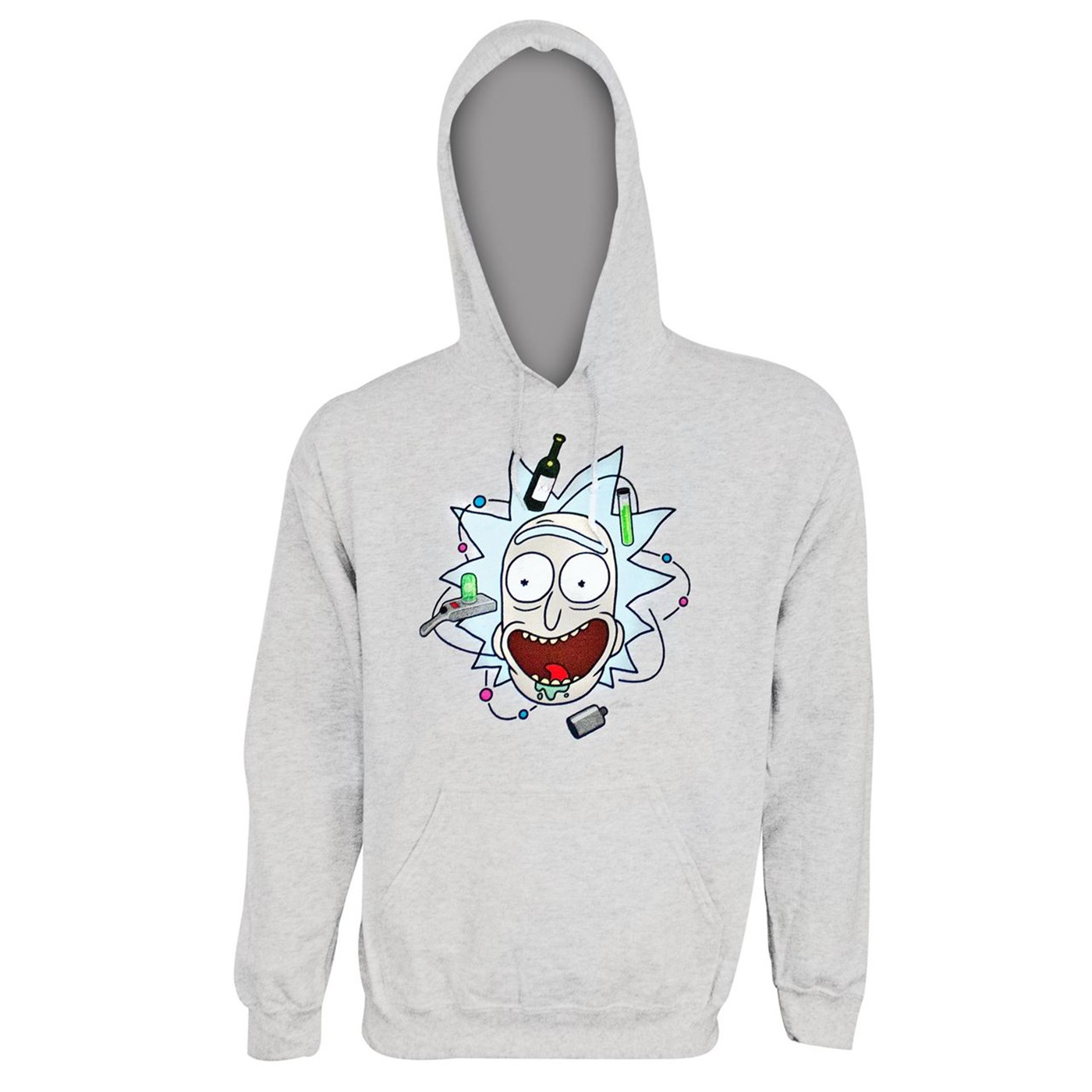 Rick and Morty Rick Face Hoodie