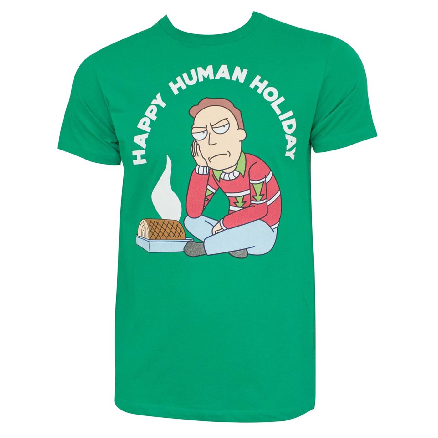 Rick and Morty Happy Human Holiday T-Shirt