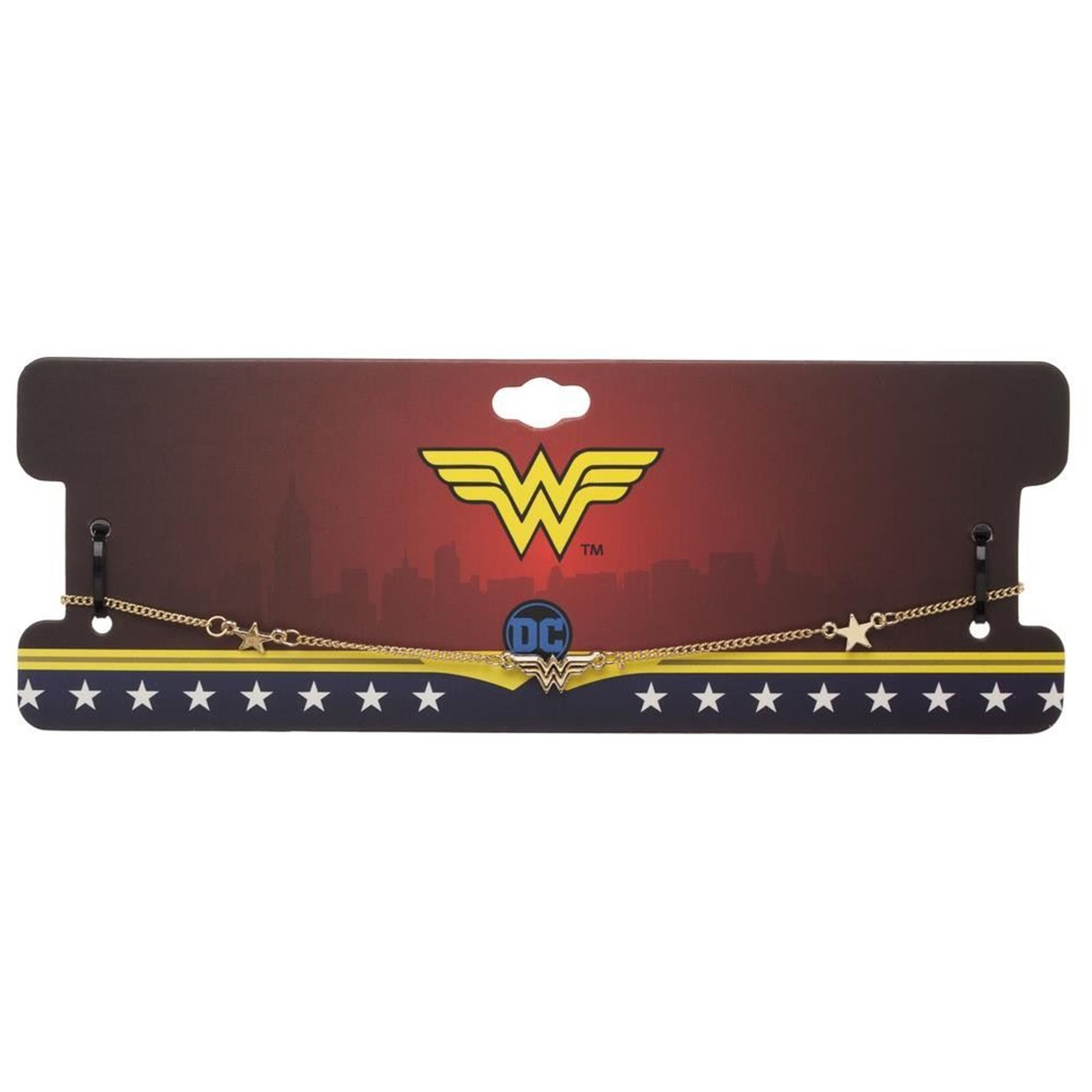 Wonder Woman Petite Logo Necklace