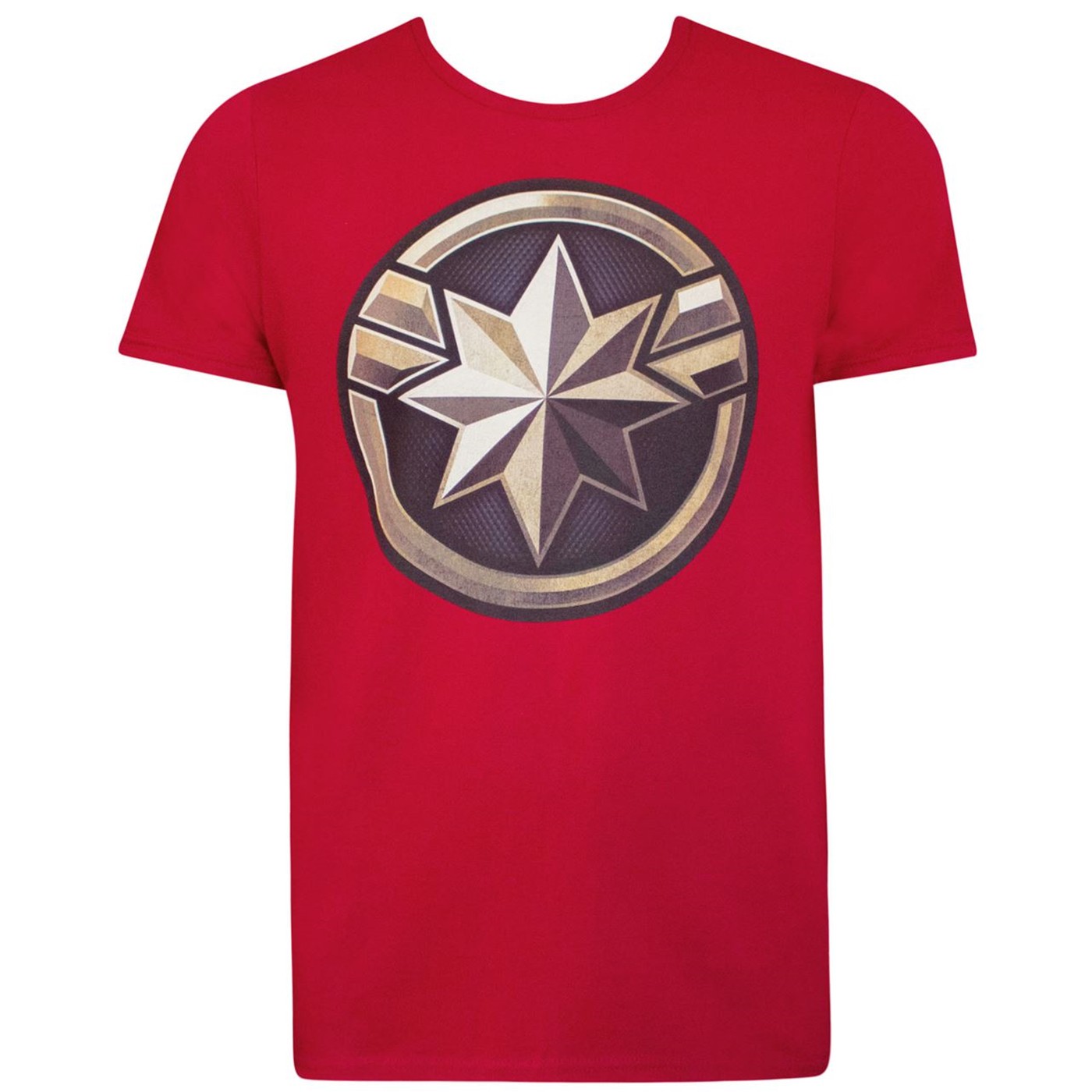 Captain Marvel Movie Logo Men's T-Shirt
