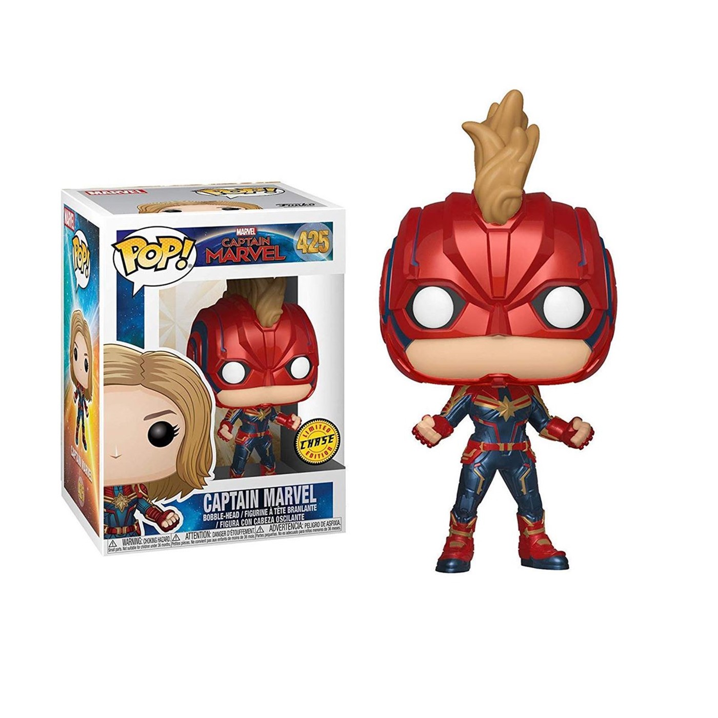 Pop! Marvel: Captain Marvel - Captain Marvel Chase