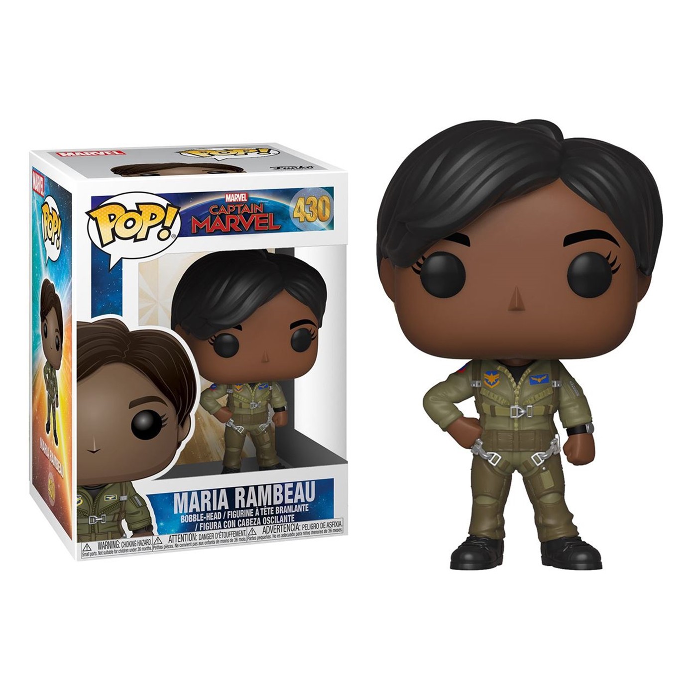 Pop! Marvel: Captain Marvel - Maria Rambeau