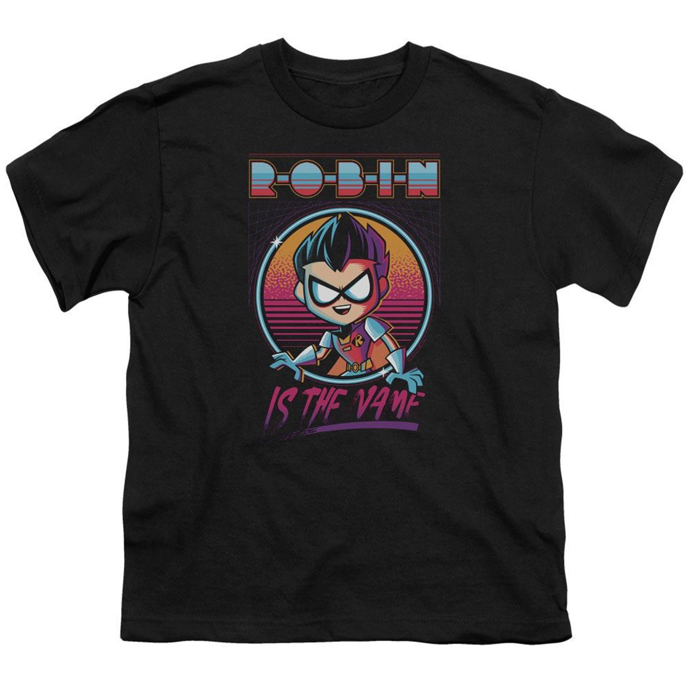 Teen Titans Robin Is The Name Kids T-Shirt
