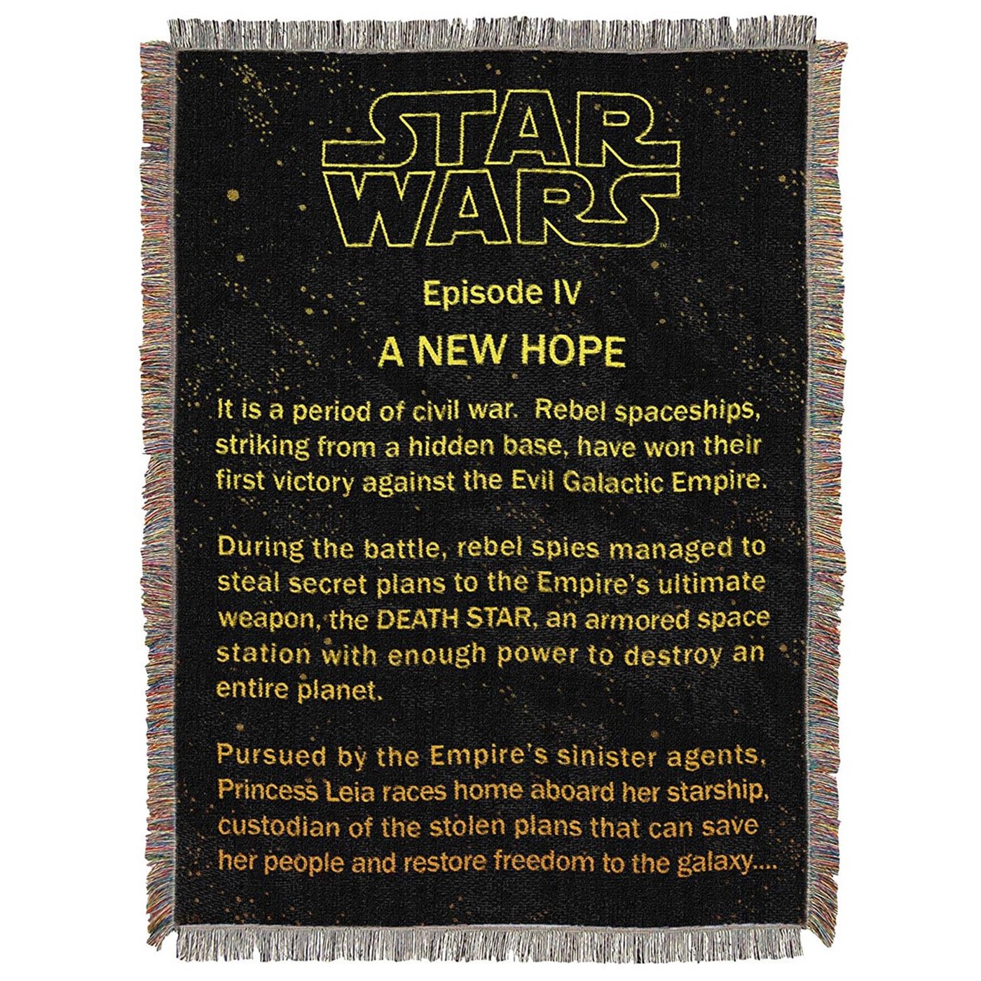 Star Wars Before Hope Tapestry Throw