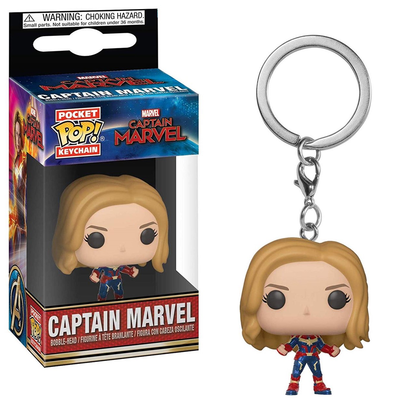 Pop! Keychains: Marvel - Captain Marvel - Captain Marvel
