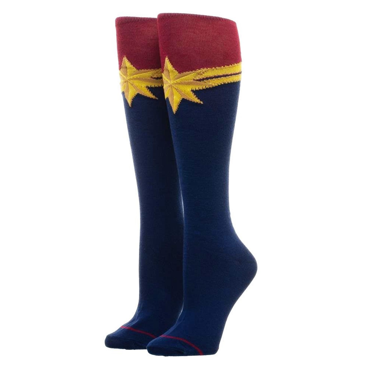 Captain Marvel Logo Socks