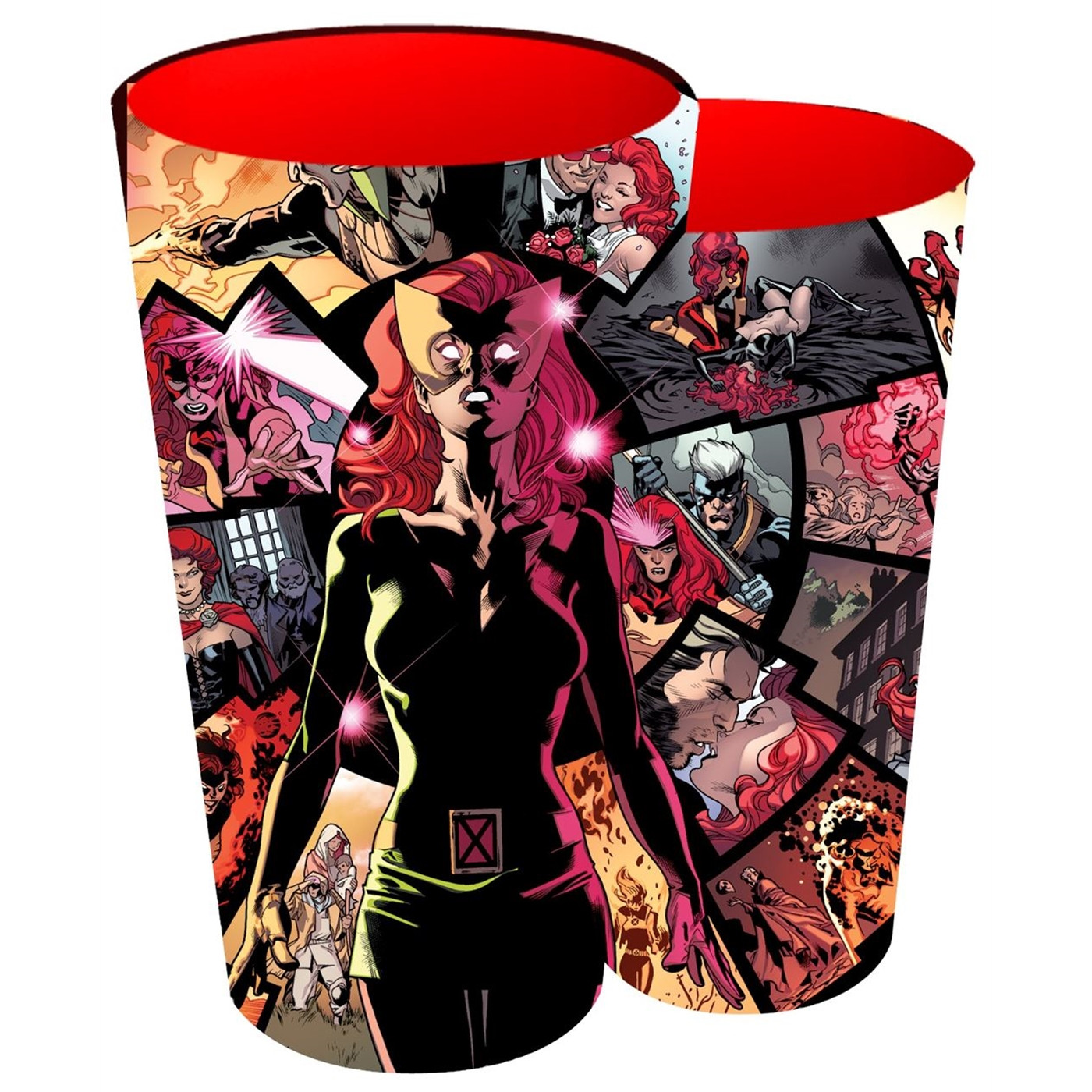 X-Men Jean Grey Shattered Dark Phoenix Ceramic Pint Glass