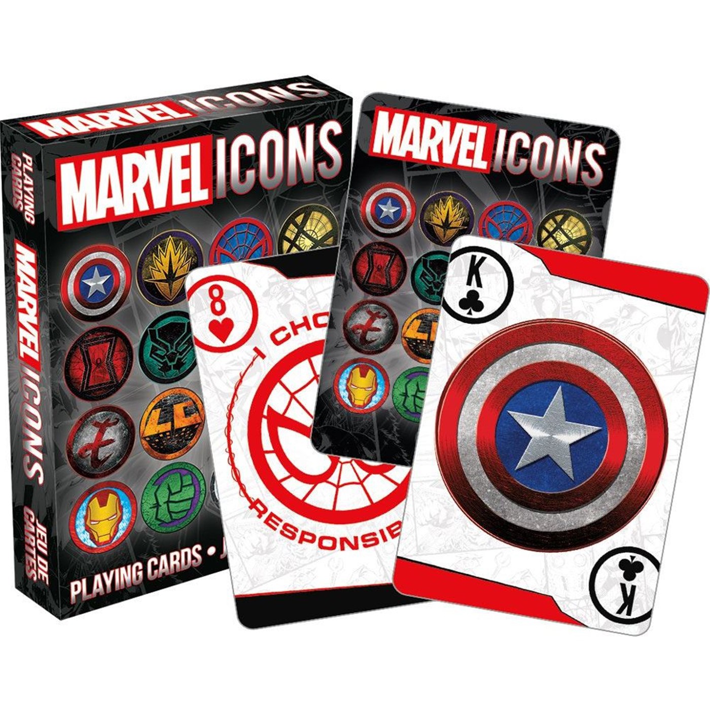 Marvel Icon Playing Card