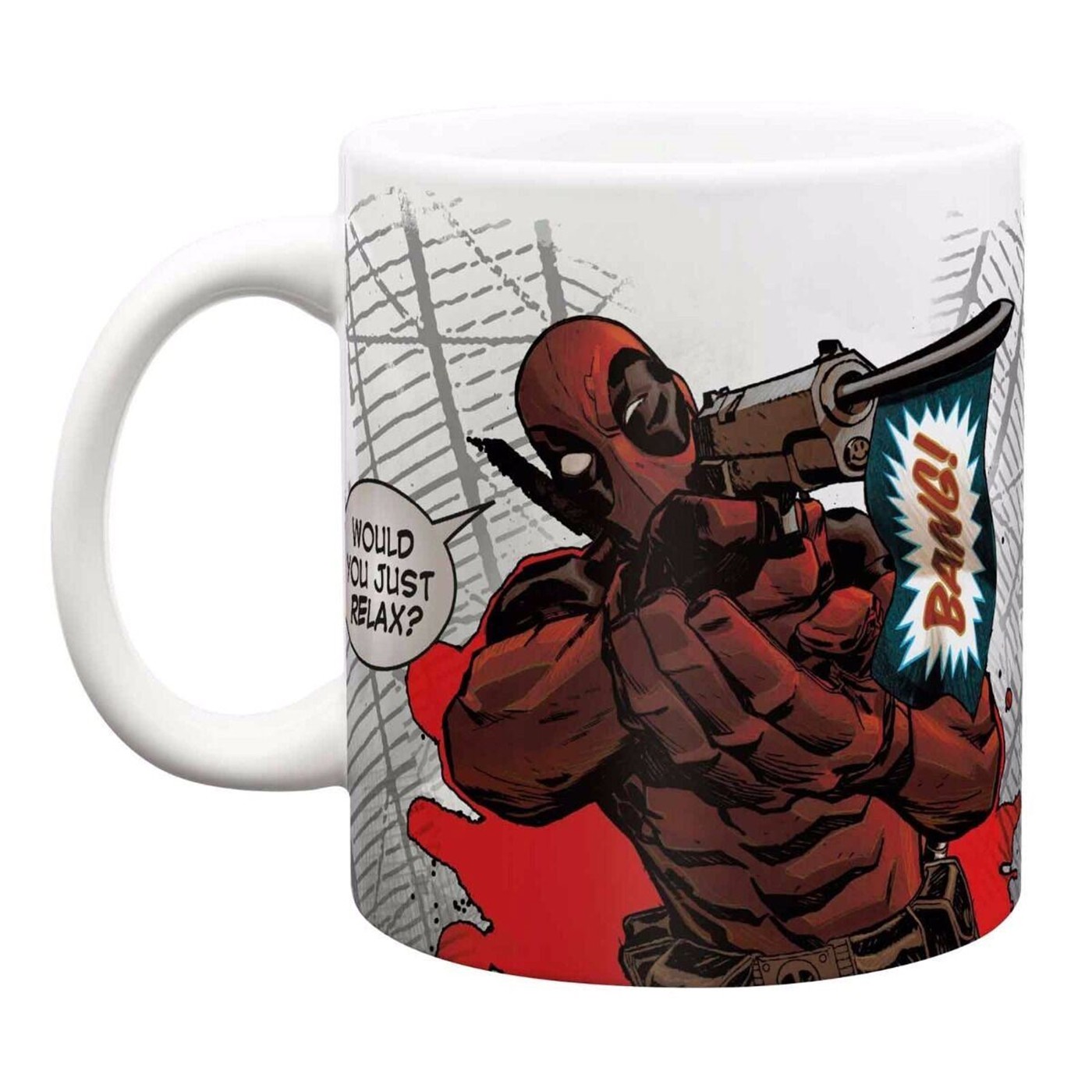 Deadpool Distressed Coffee Mug
