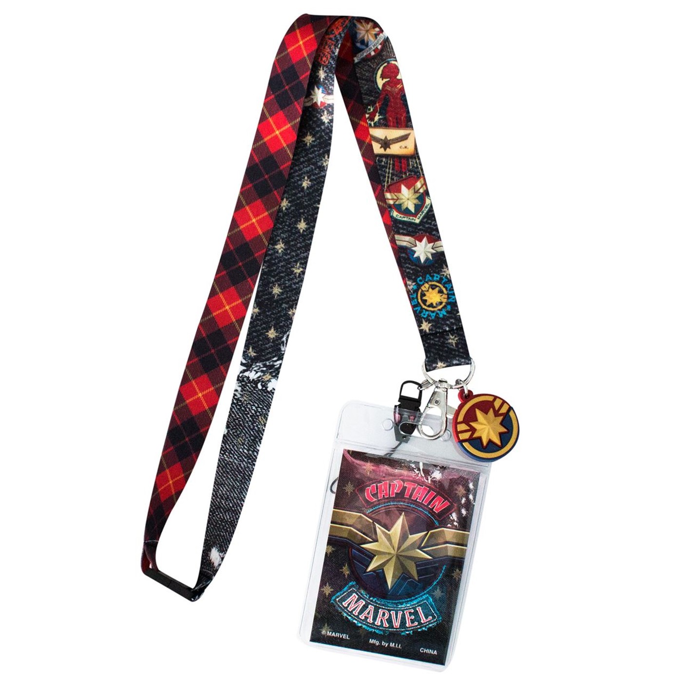 Captain Marvel Movie Lanyard