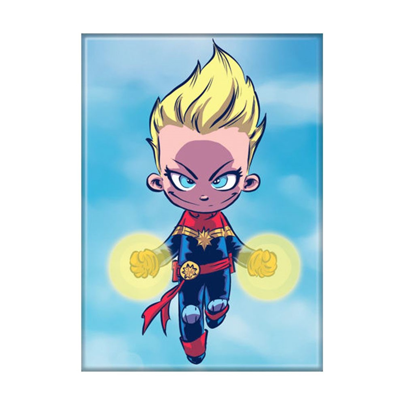 Scottie Young Ms Marvel Magnet