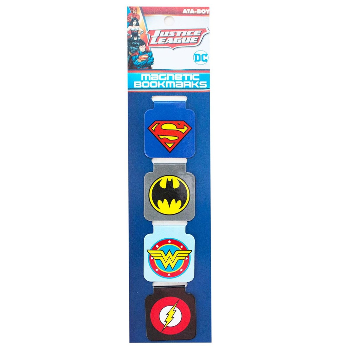 DC Logo's Magnetic Bookmark Set