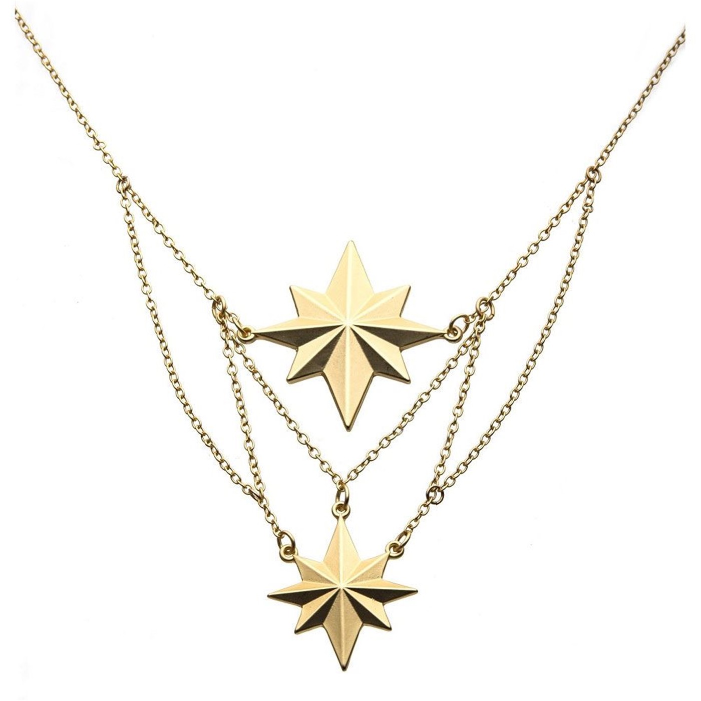 Captain Marvel Movie Star Tier Necklace