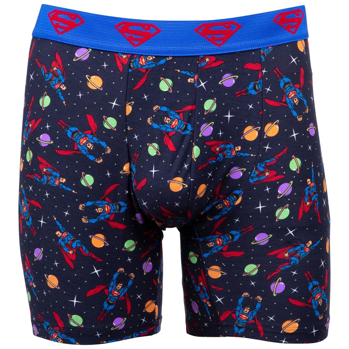 Superman Planets and Stars Boxers Briefs