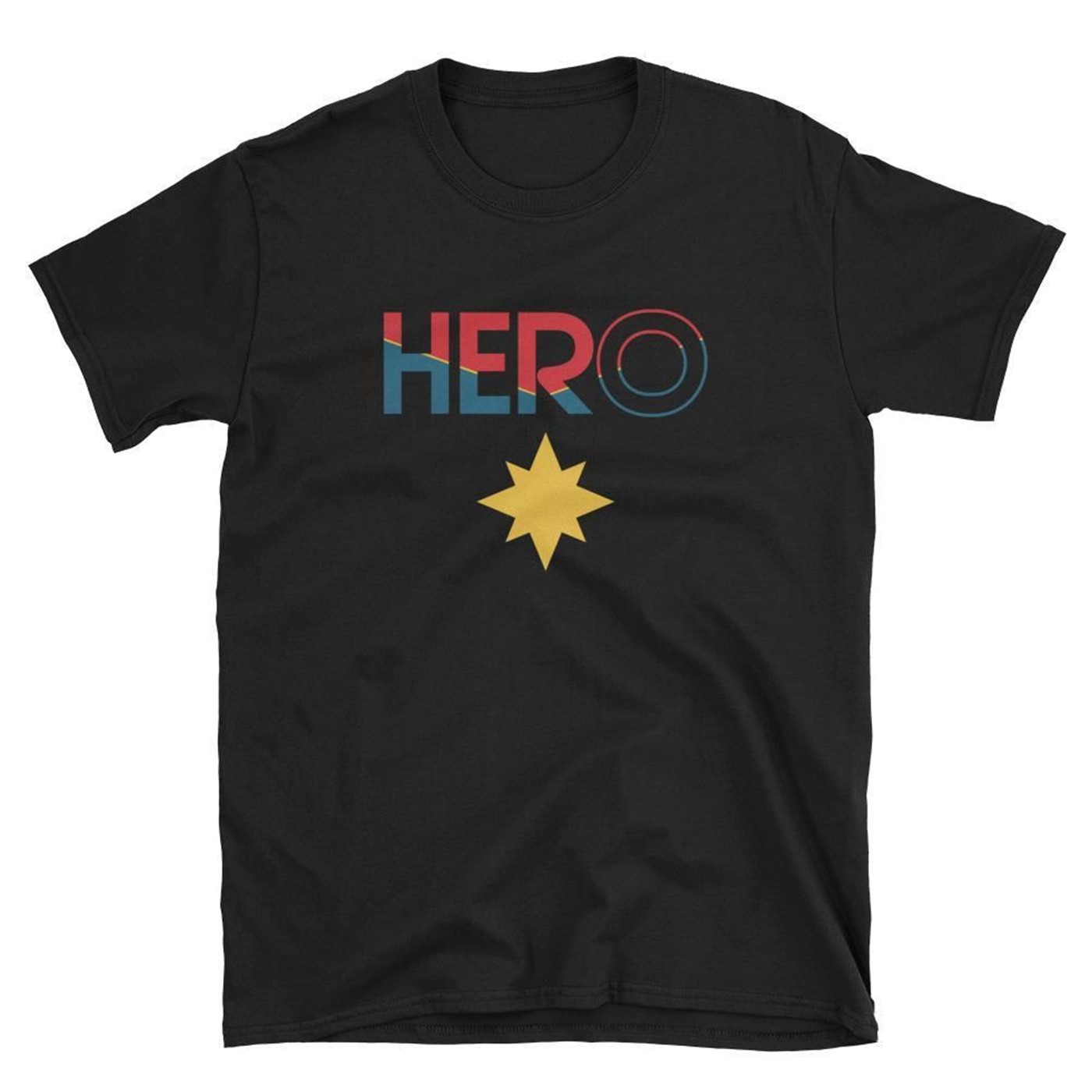 PREORDER- Captain Marvel Hero Starts with HER Men's Shirt