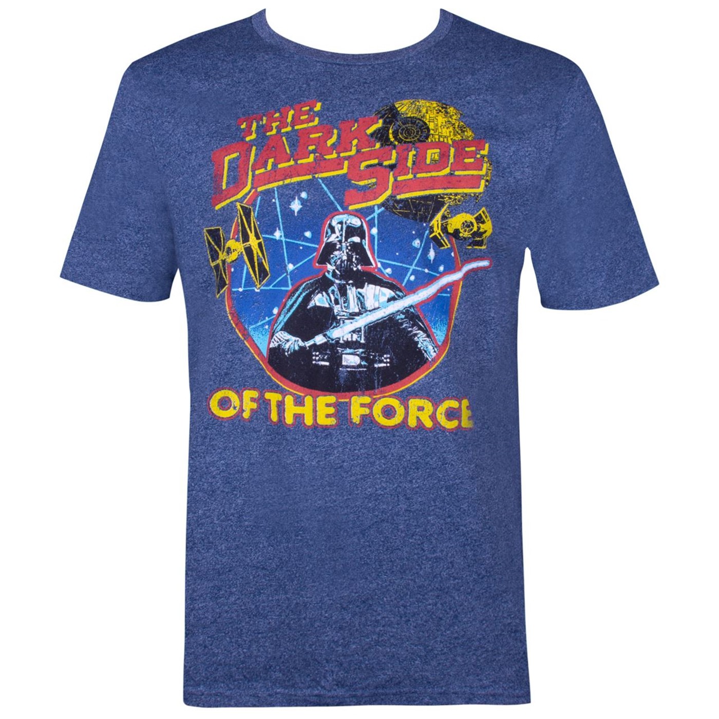 Star Wars Darth Vader The Dark Side of The Force Men's Heather T-Shirt