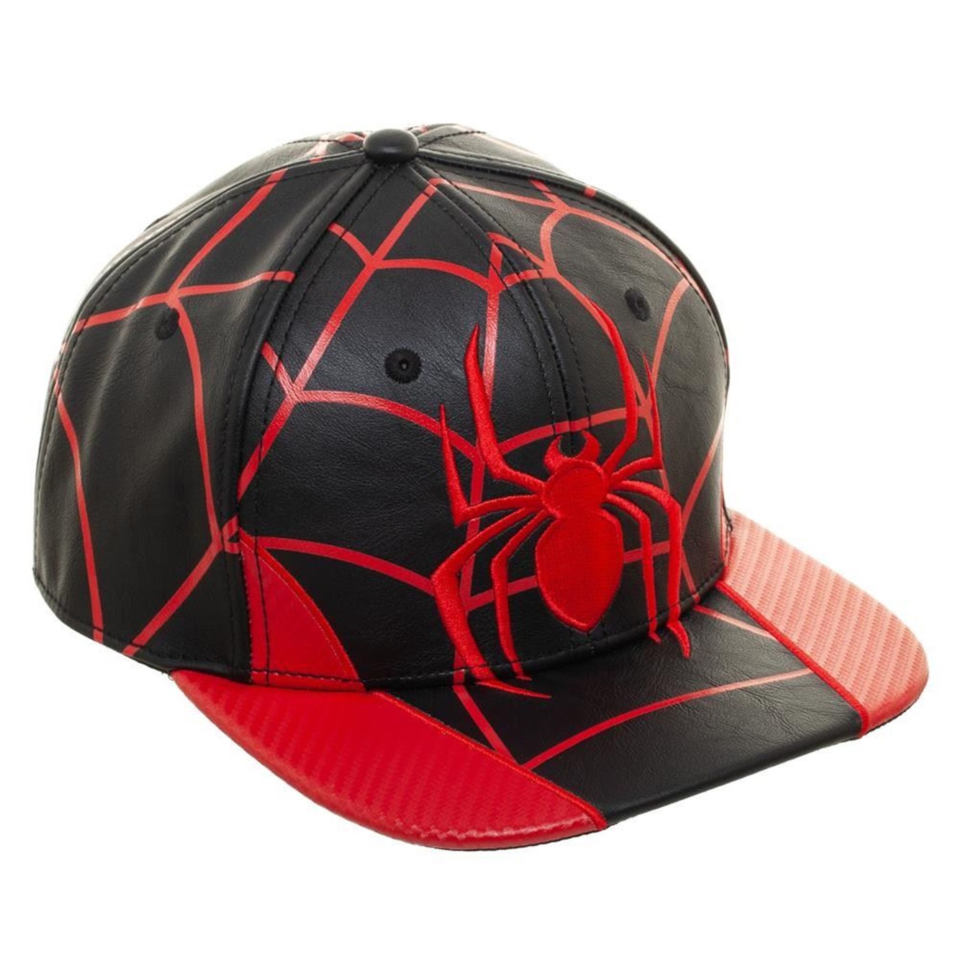Spider-Man Miles Morales Built up Snapback Hat