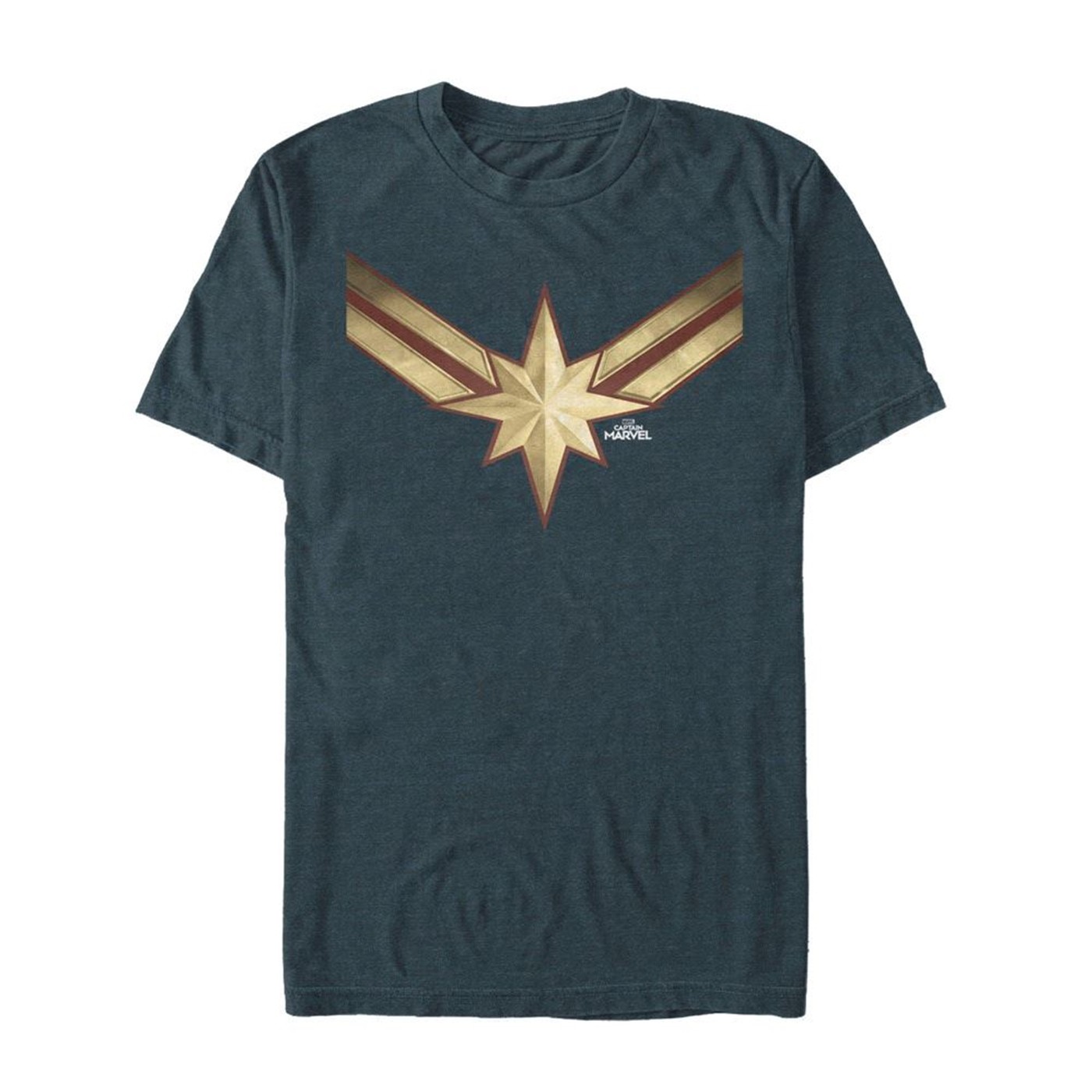 Captain Marvel Vintage Star Costume Men's T-Shirt