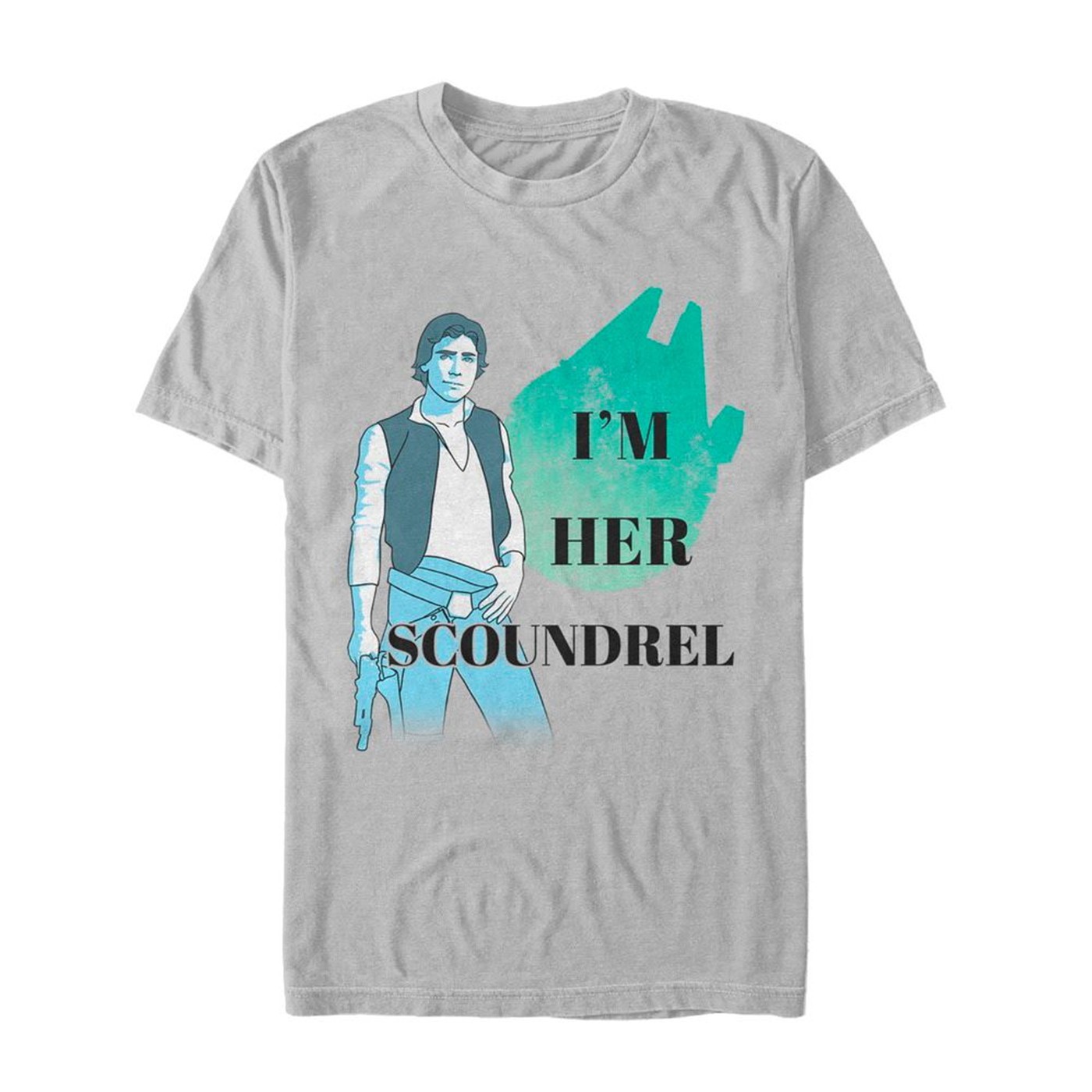 Star Wars Valentine Han Solo Your Scoundrel Men's T-Shirt