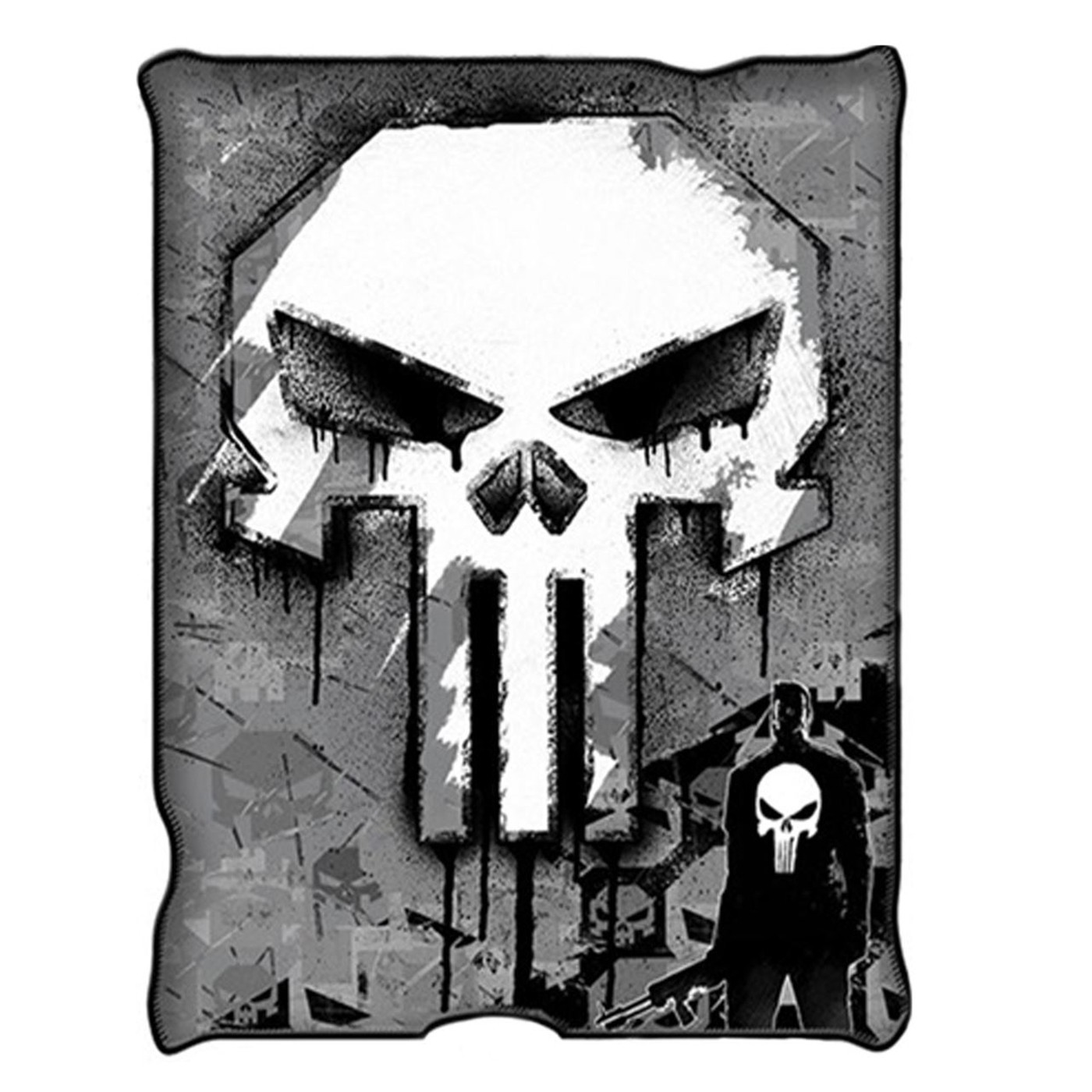 The Punisher Skull Micro-Plush Throw Blanket