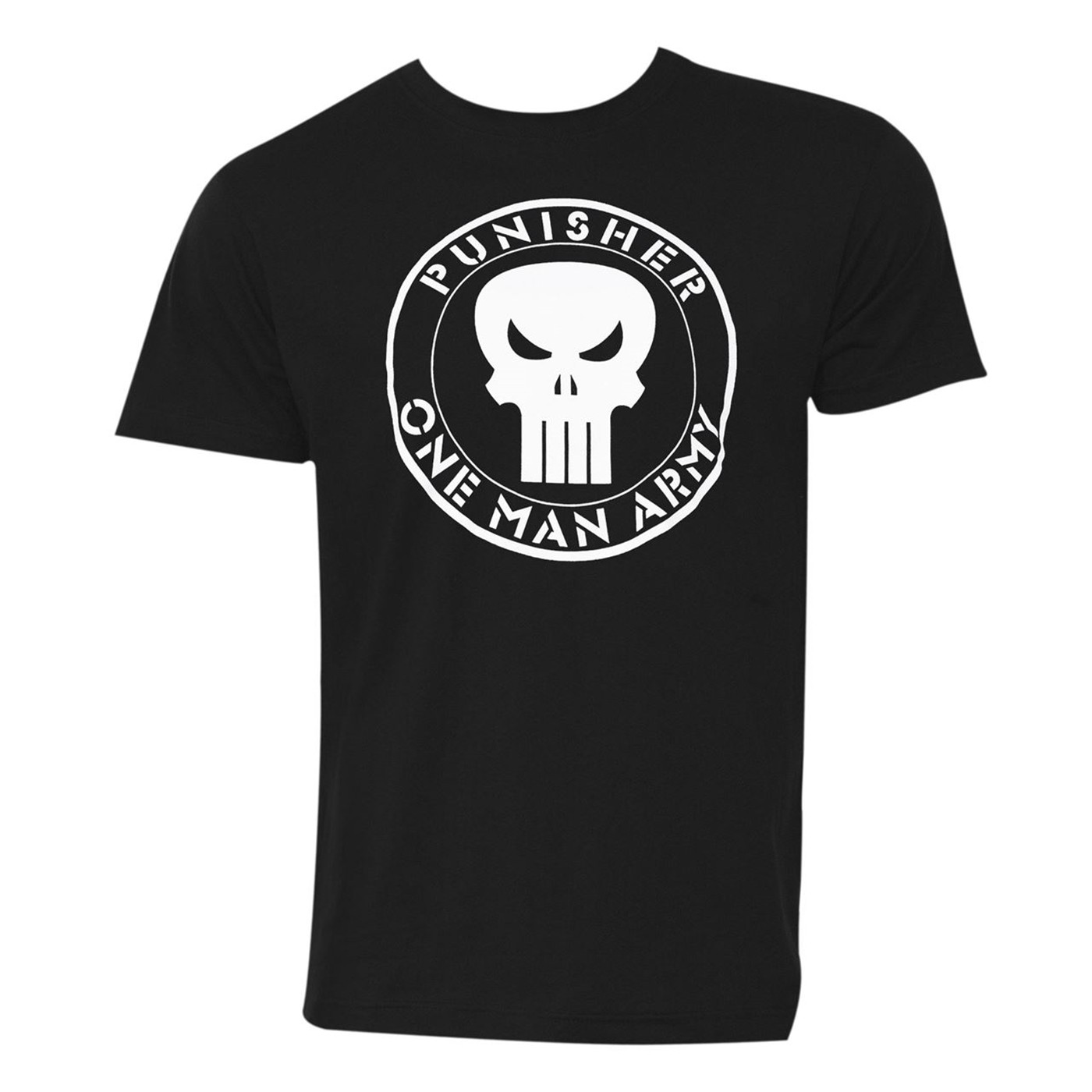 Punisher One Man Army Black Men's T-Shirt