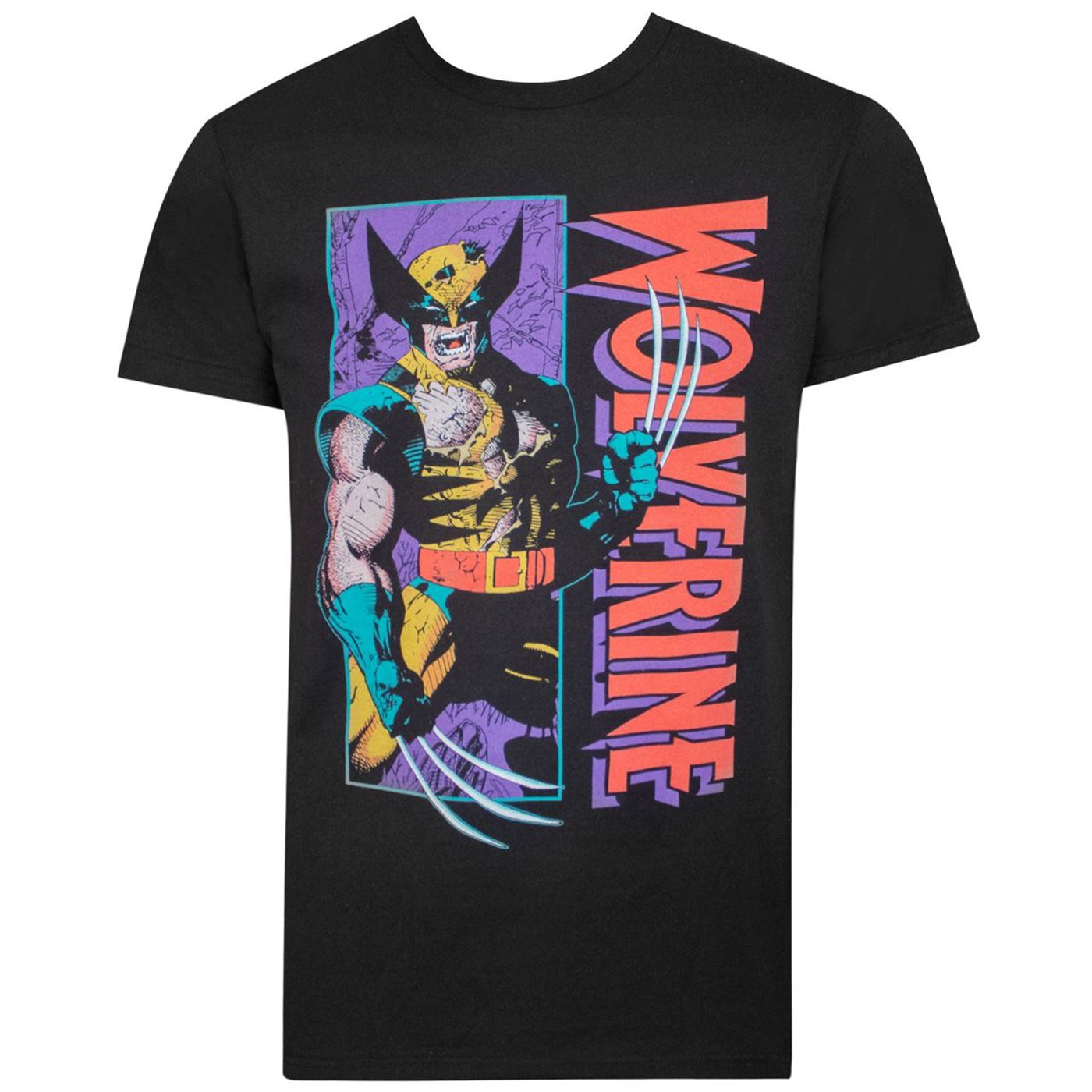 Wolverine Shredded Black Men's T-Shirt