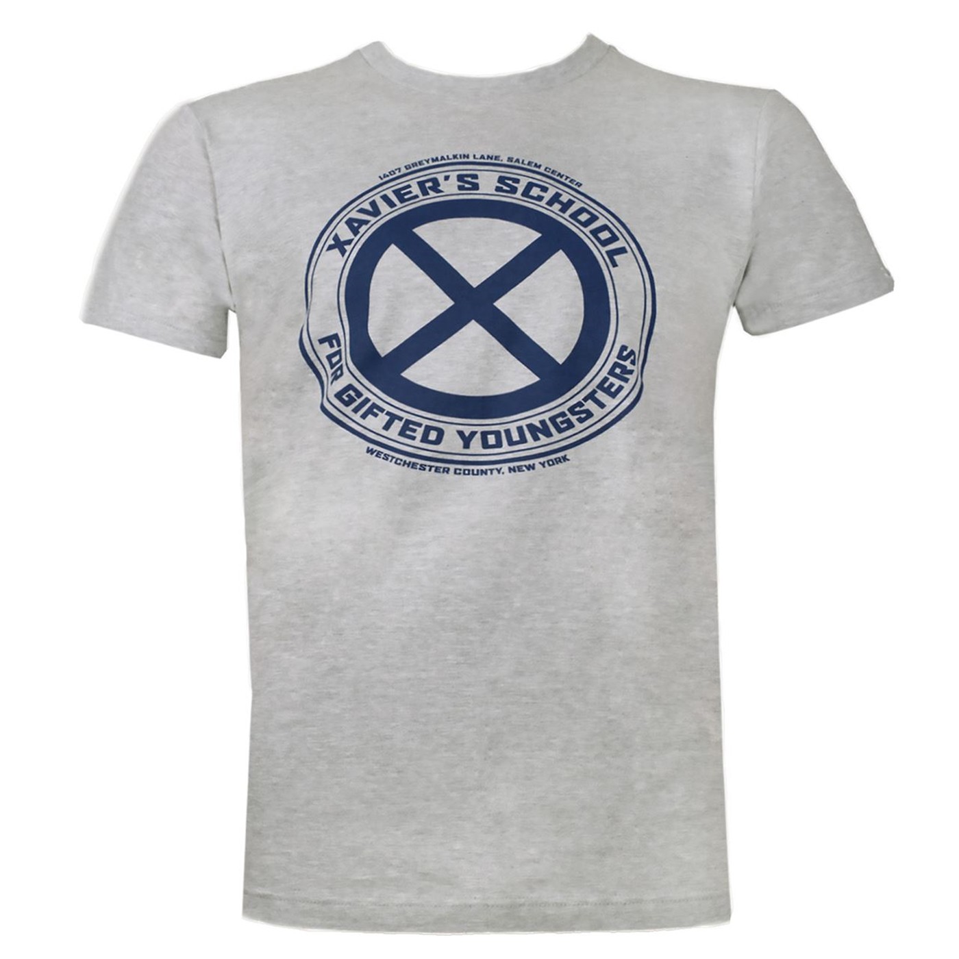 X-Men Xavier's School Men's Grey T-Shirt