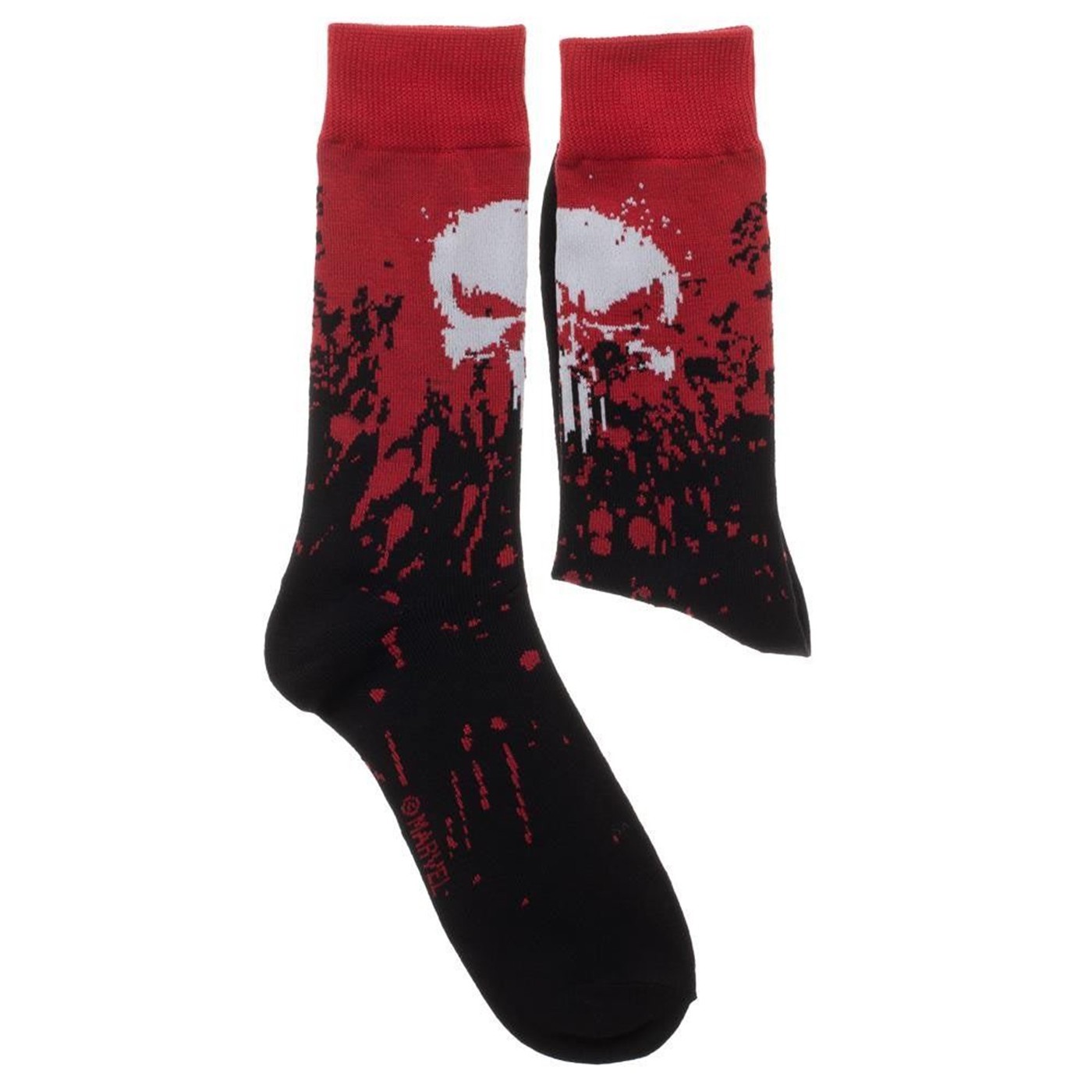 Marvel Punisher 2 Pack Crew Socks