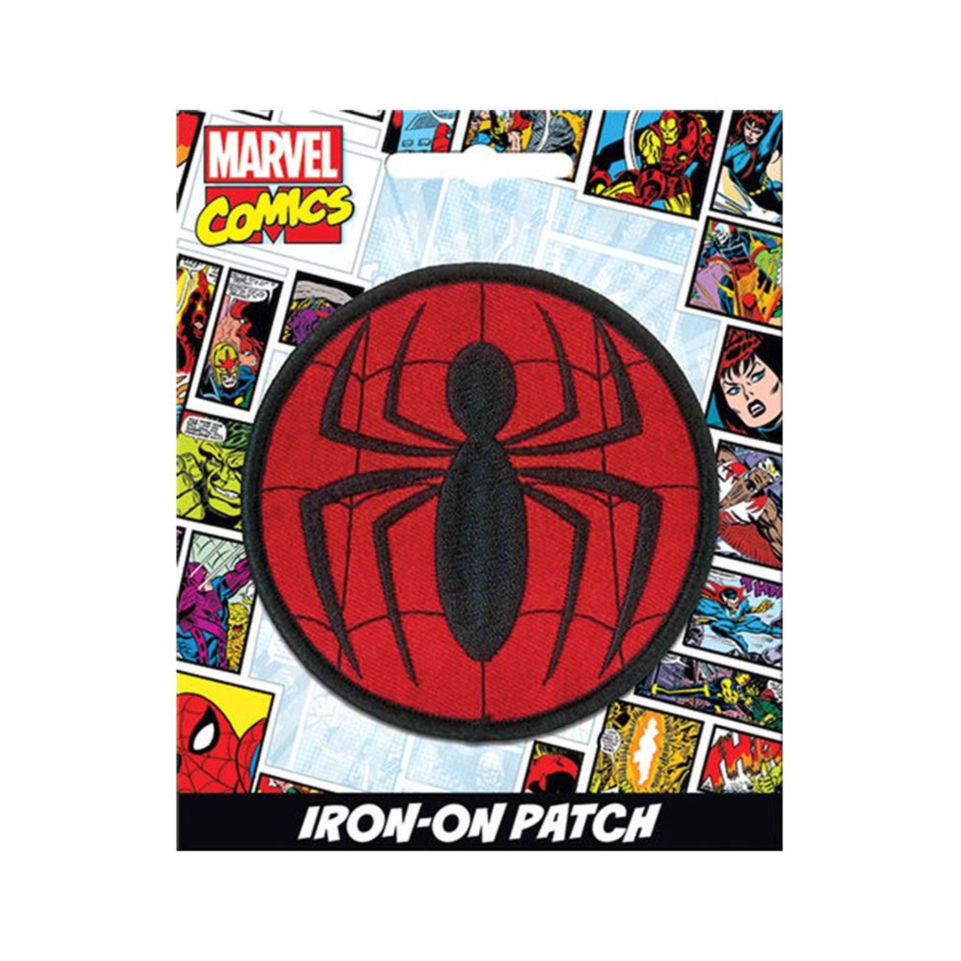 Marvel Comics Iron On Patch Spider-Man Symbol 