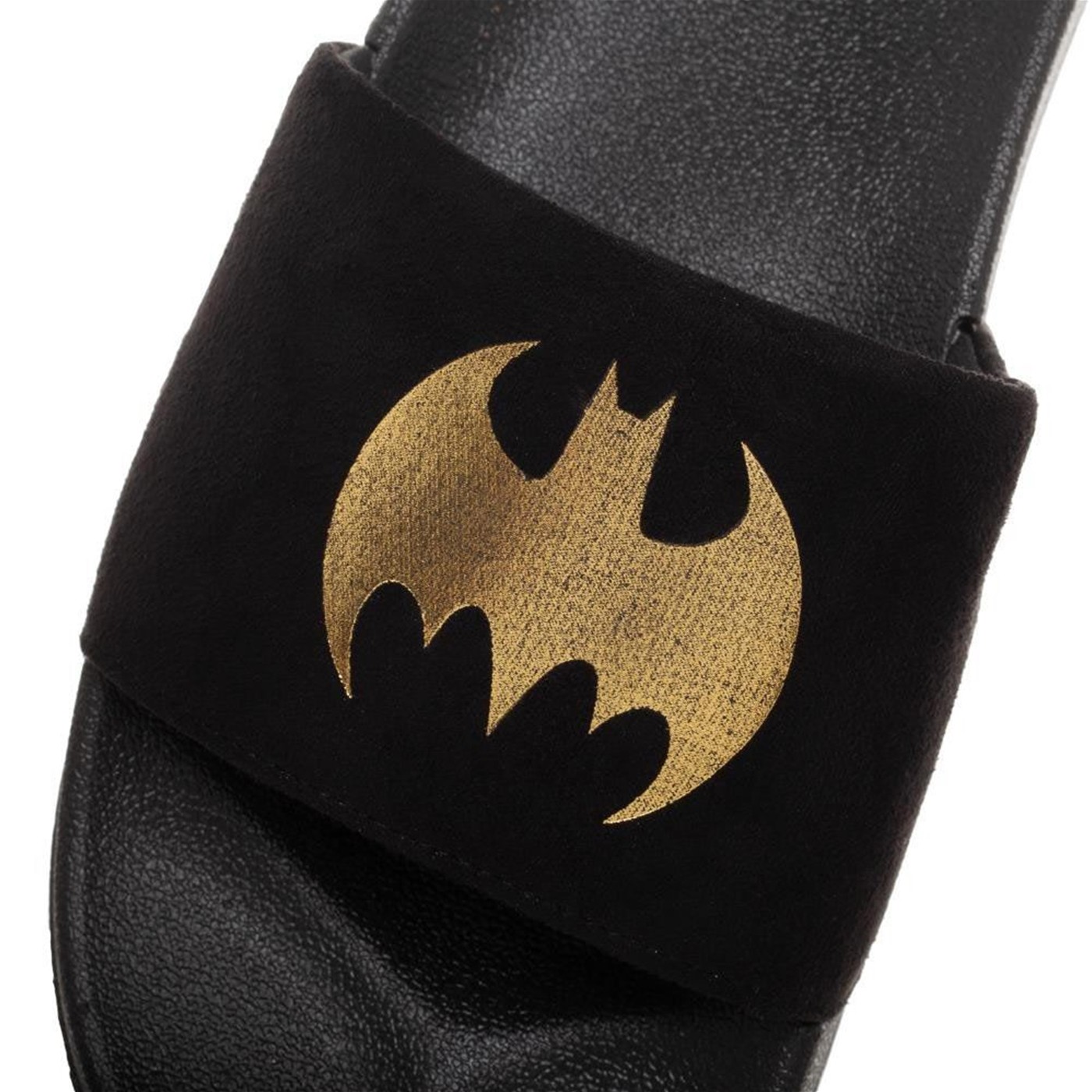 Batman Vegan Suede Slide Sandals
