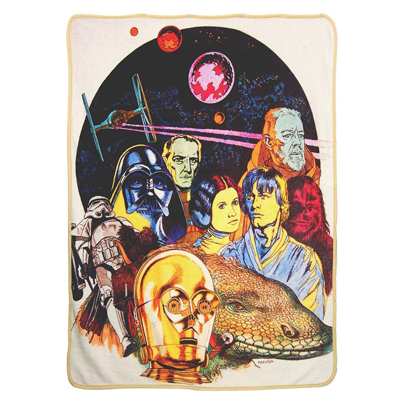 Star Wars Classic Retro Collage Blanket