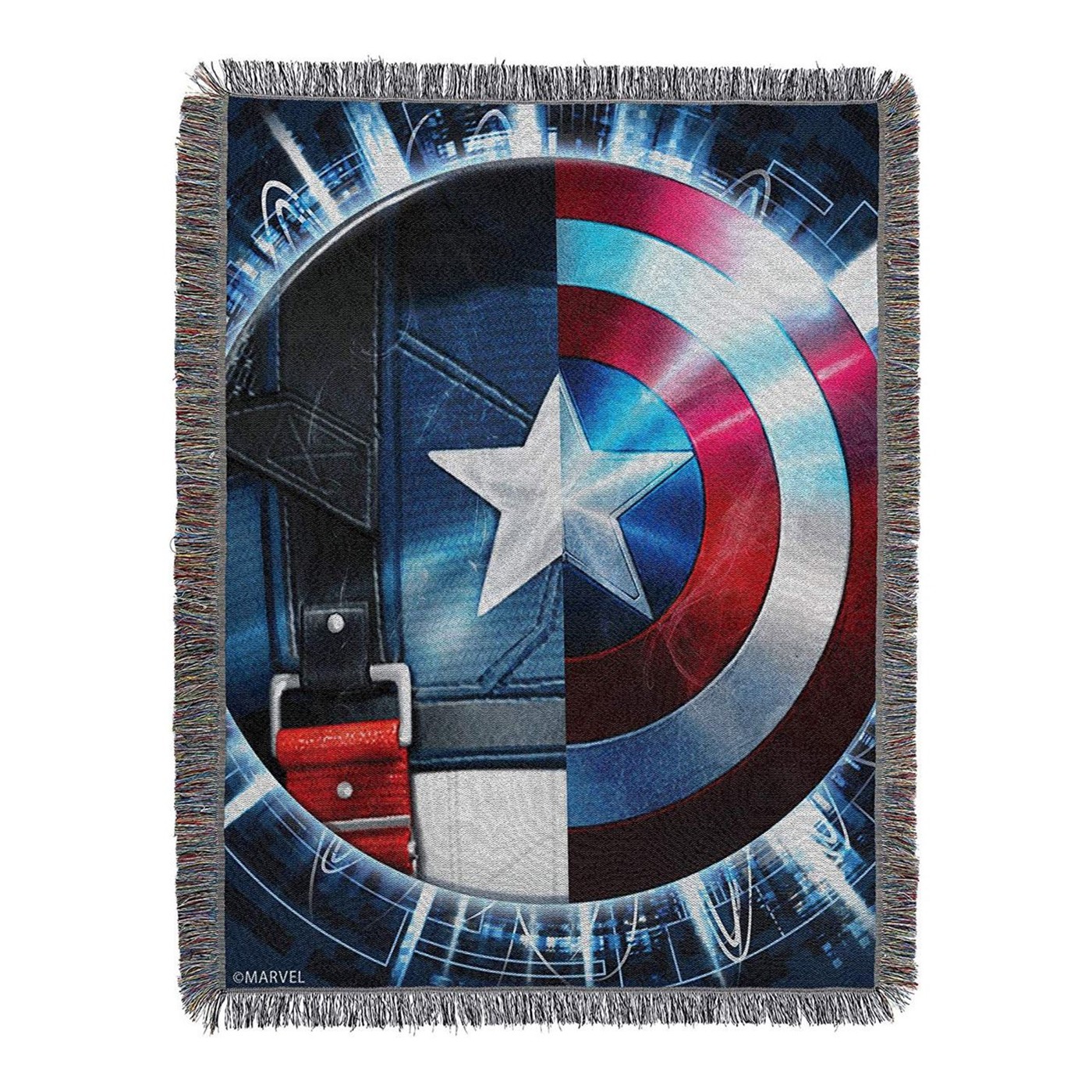 Captain America Star Agent Blanket