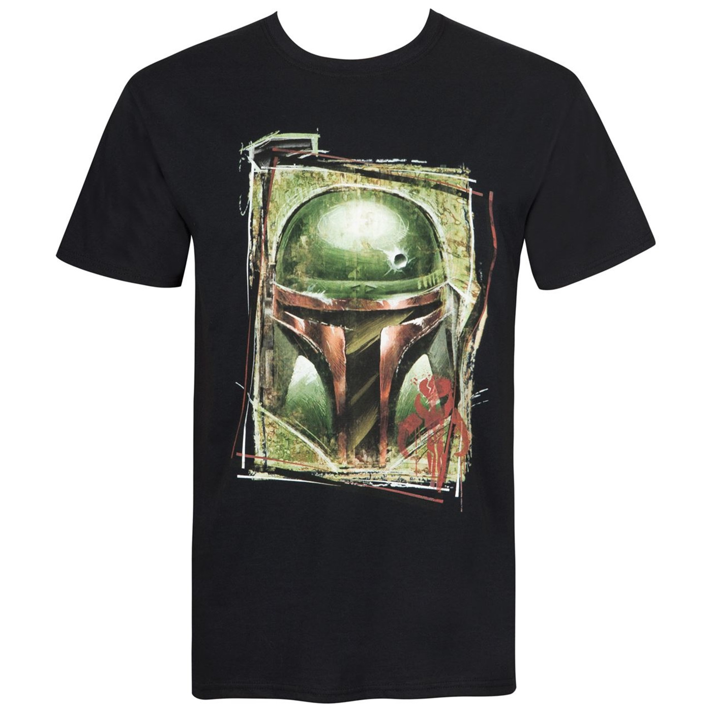 Star Wars Boba Fett Mandalorian Warrior Men's T-Shirt