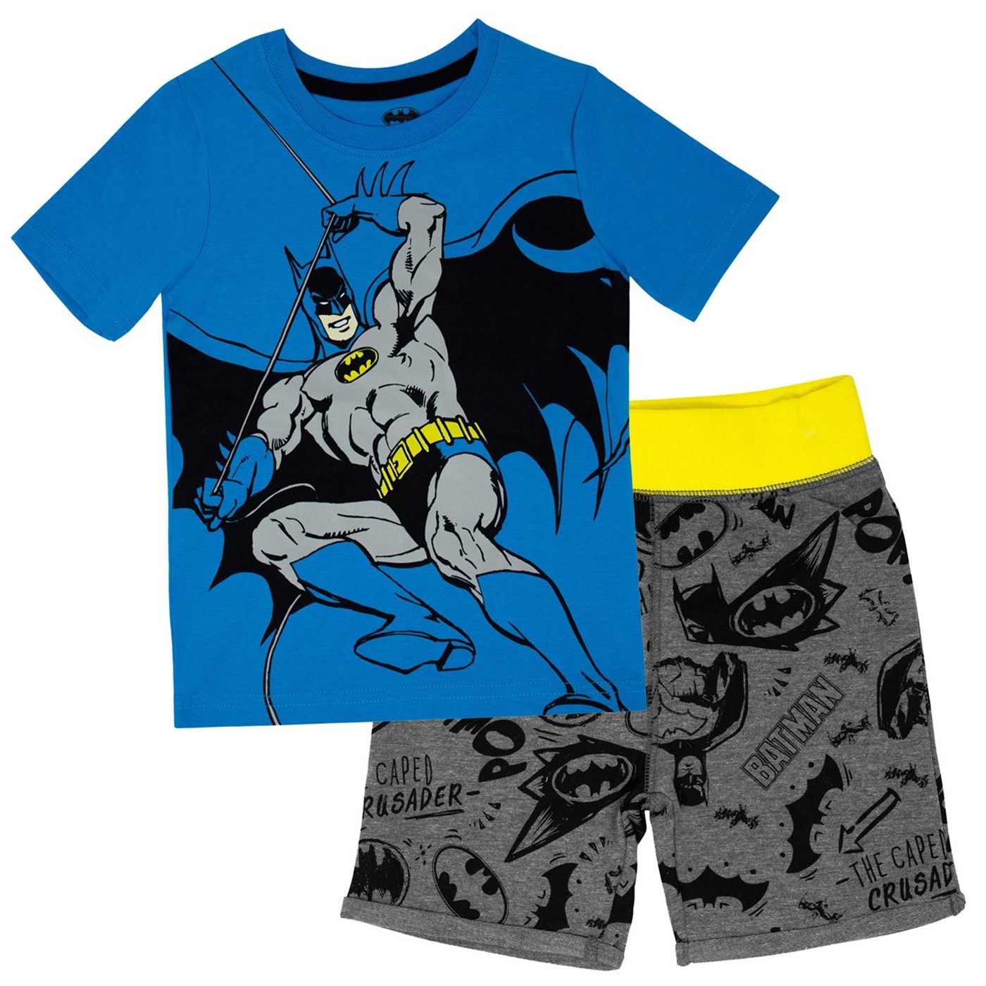 Batman Swinging Toddler Short Set