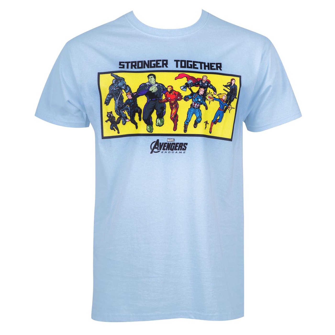 Avengers Endgame Stronger Together Lineup Men's T-Shirt