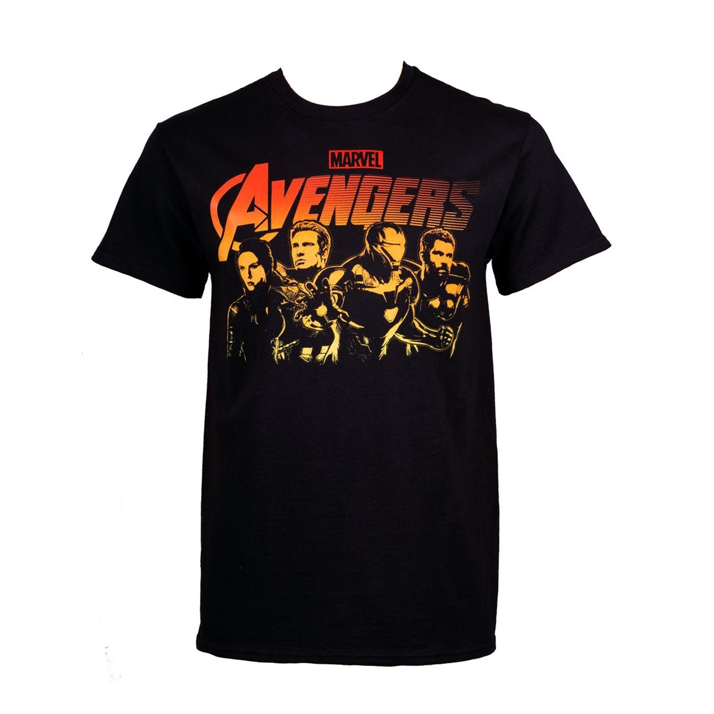 Avengers Endgame Original Heroes Lineup Men's T-Shirt