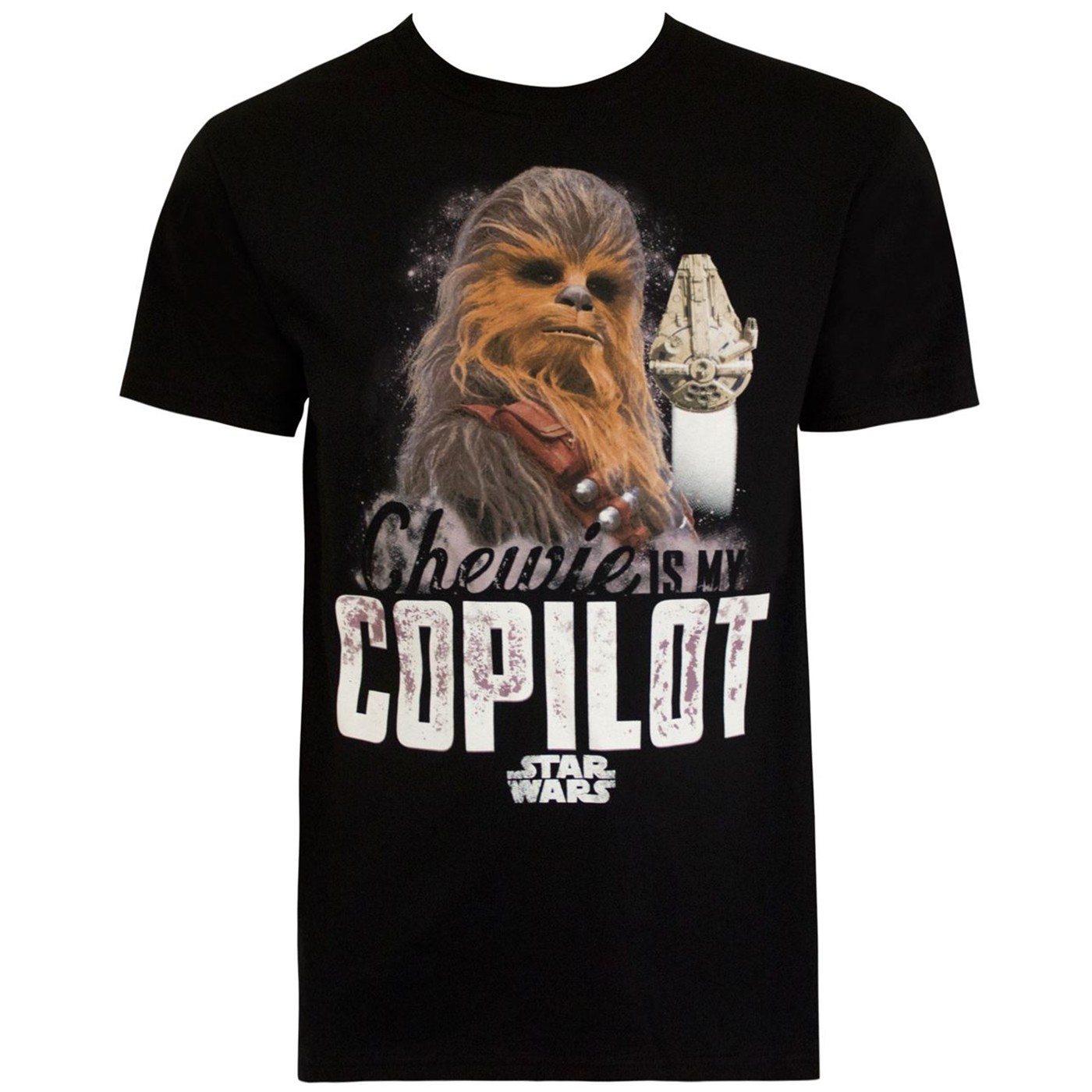 Star Wars Chewie is my Copilot Men's T-Shirt