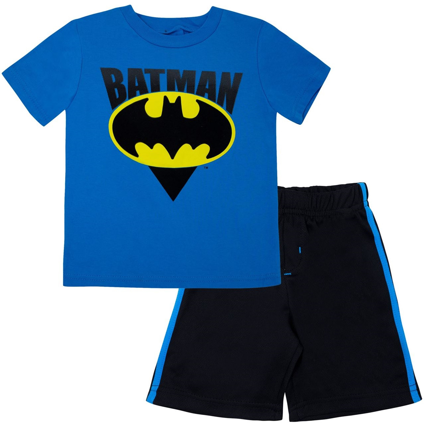 Batman Mesh Toddler Short Set