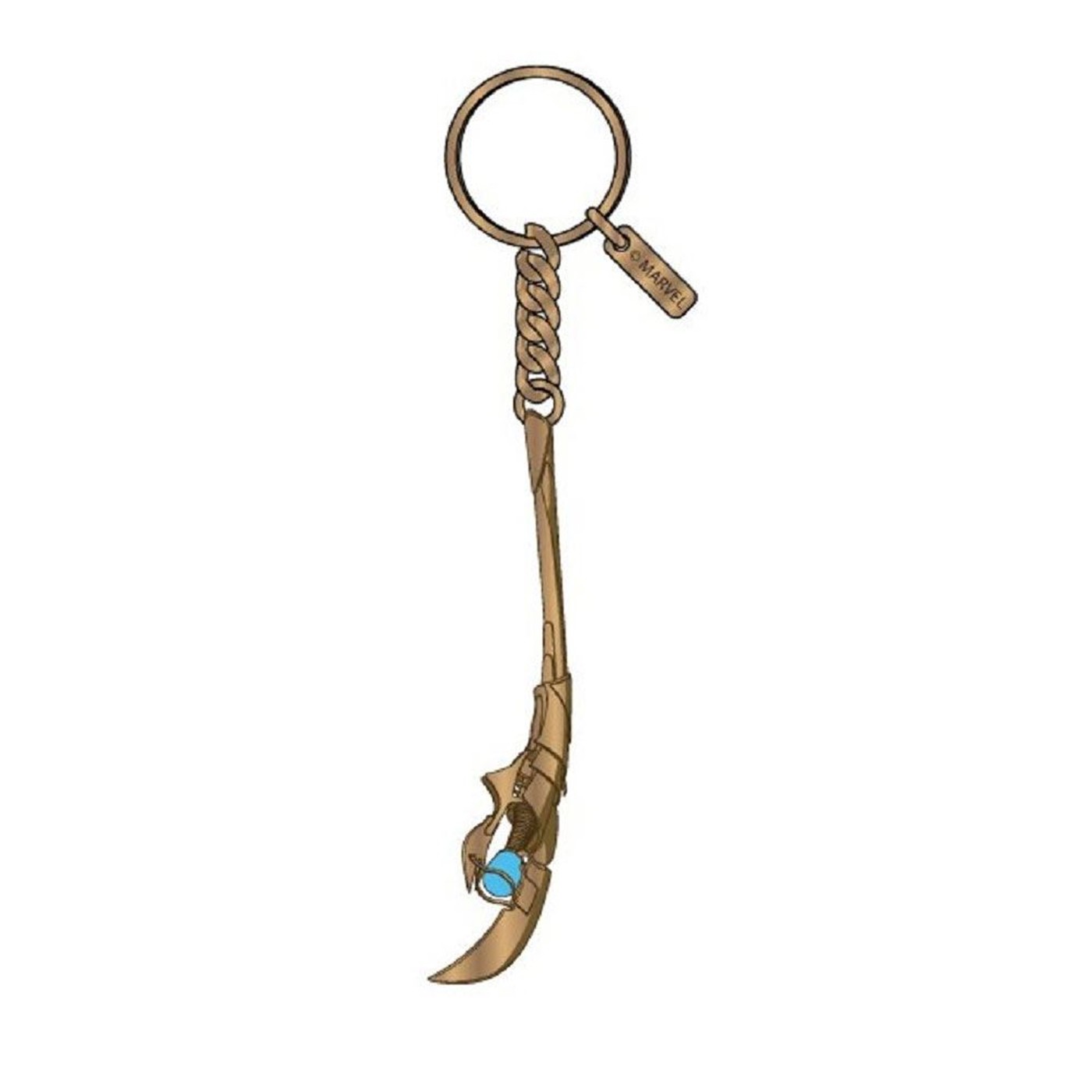 Loki Staff Keychain