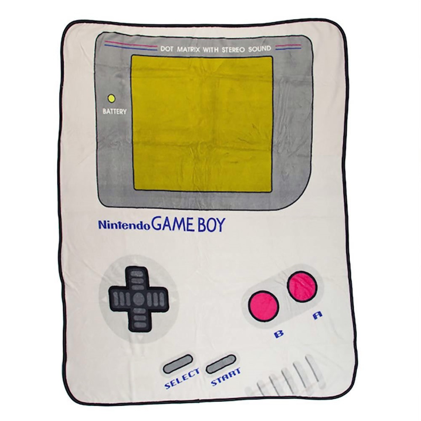 Nintendo Gameboy 48 X 60 In. Digital Fleece Throw