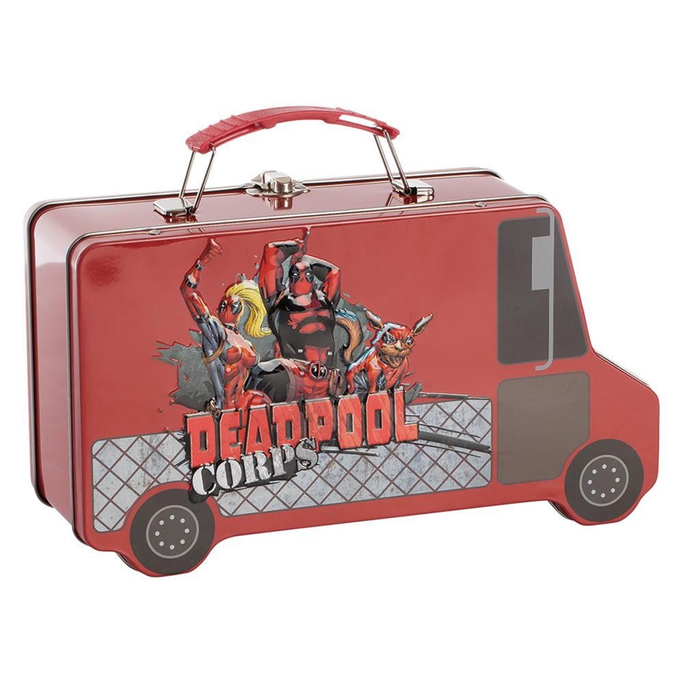 Marvel Deadpool Truck Shaped Tin Tote