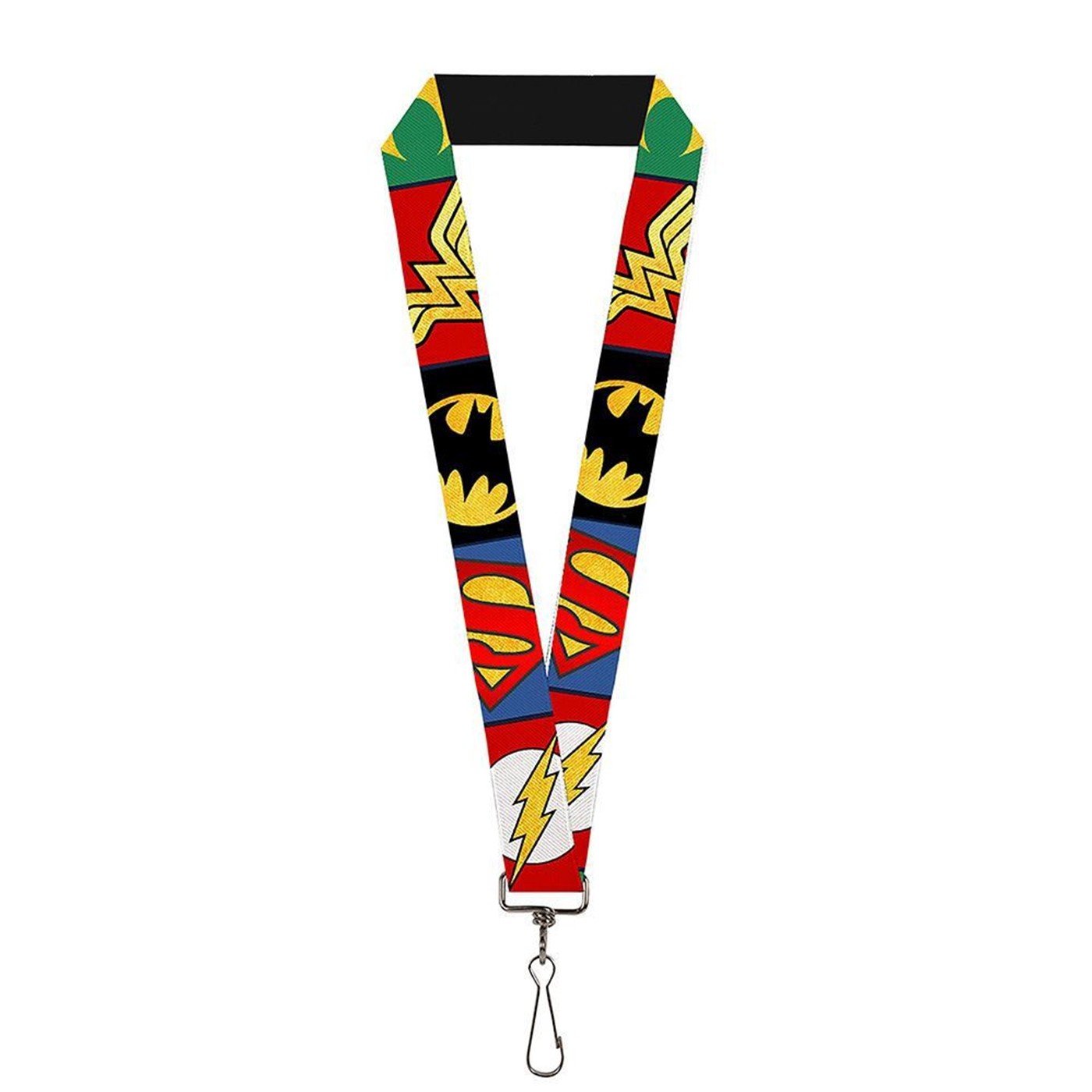 Justice League Memeber Symbols 1.0" Lanyard