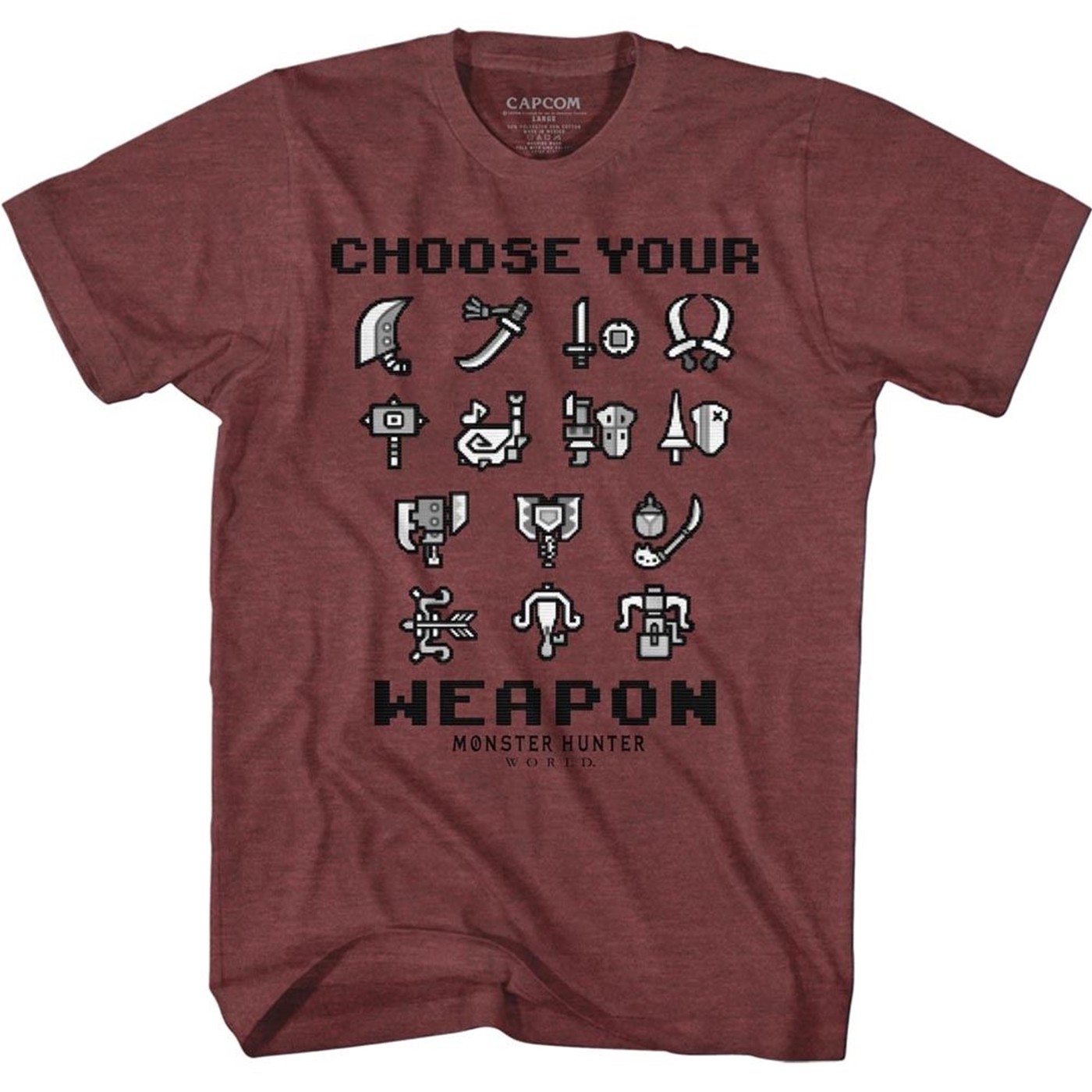 Monster Hunter Choose Your Weapon T-Shirt